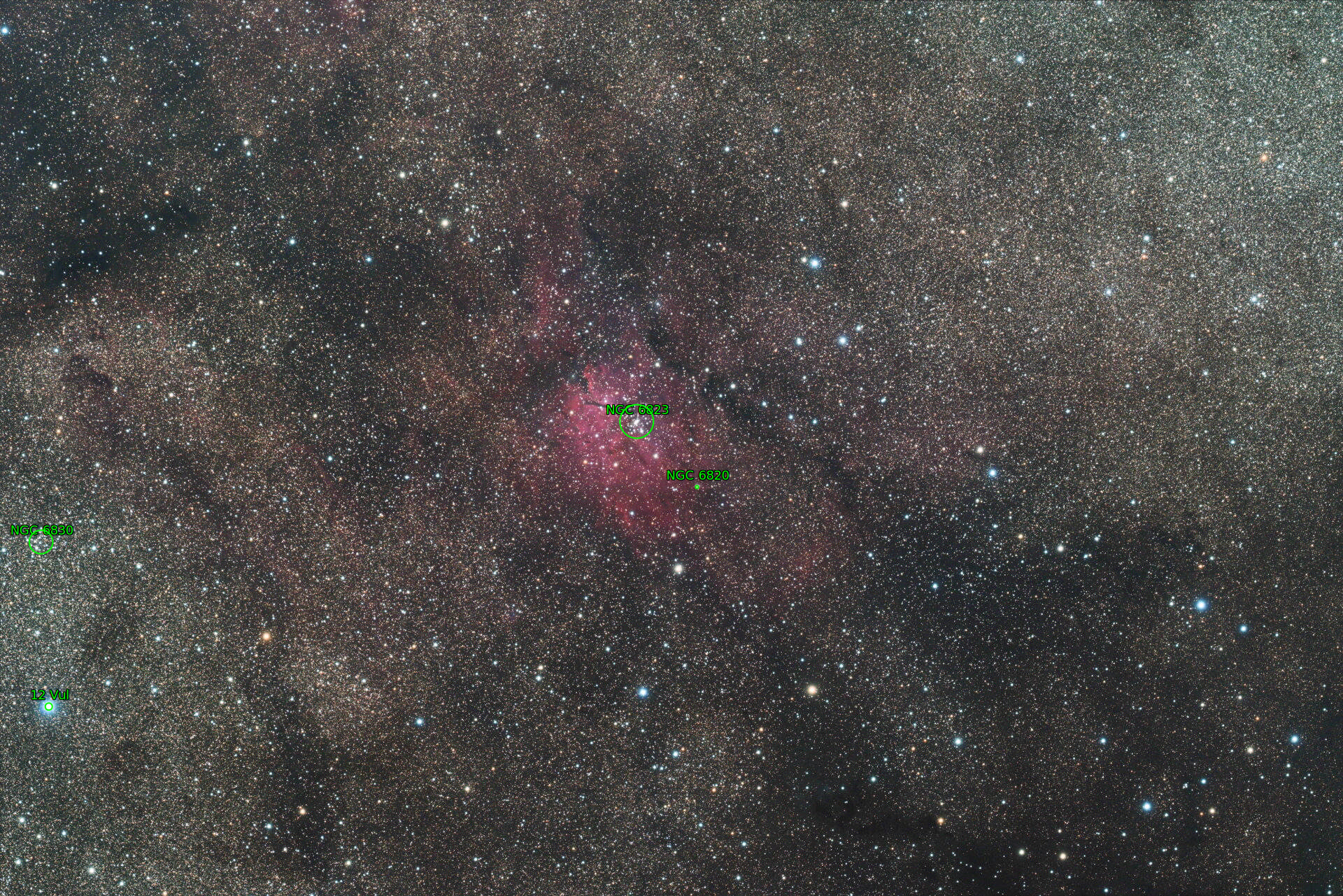 Sternkarten-Overlay (Astrometry.net)