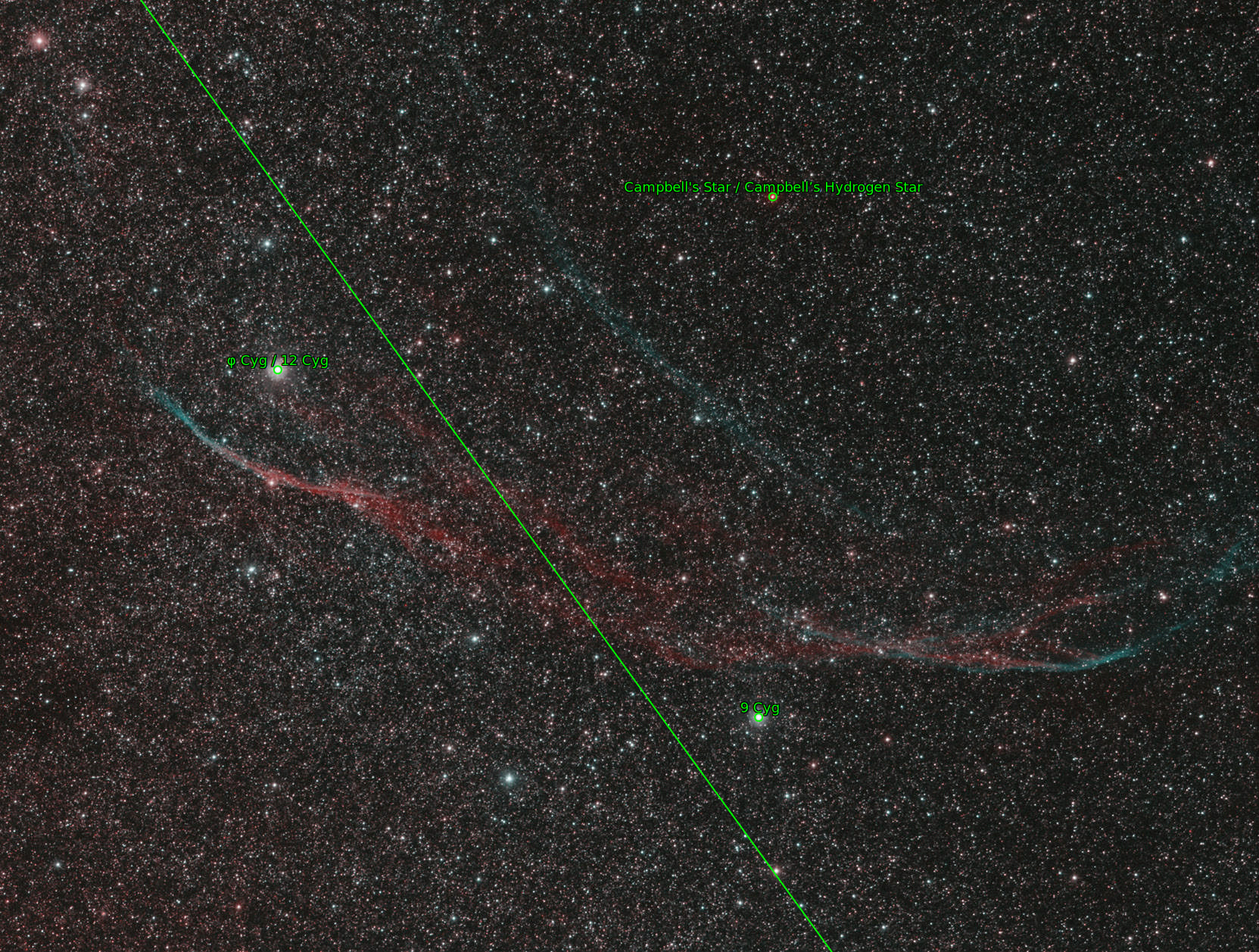 Sternkarten-Overlay (Astrometry.net)
