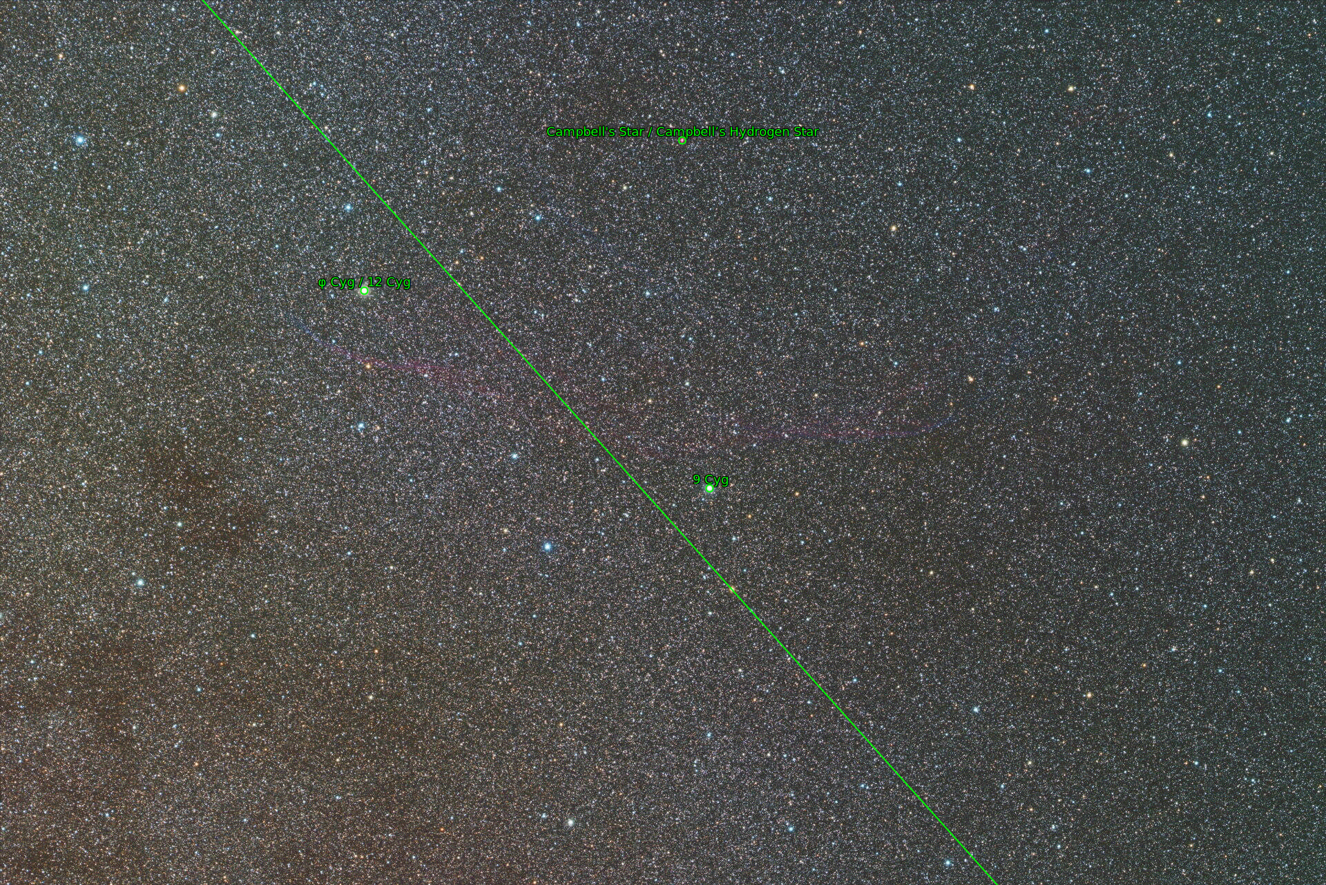 Sternkarten-Overlay (Astrometry.net)