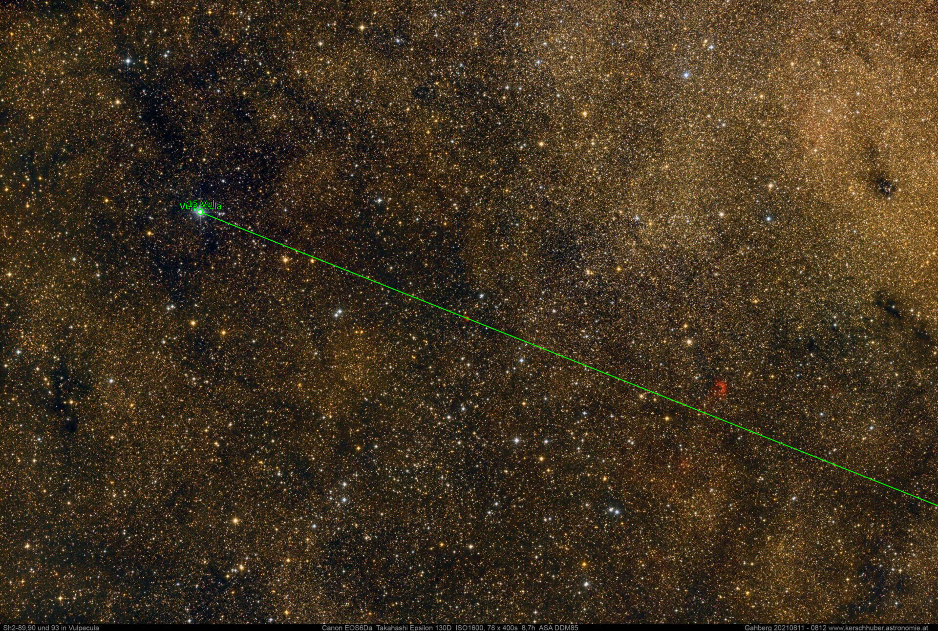 Sternkarten-Overlay (Astrometry.net)