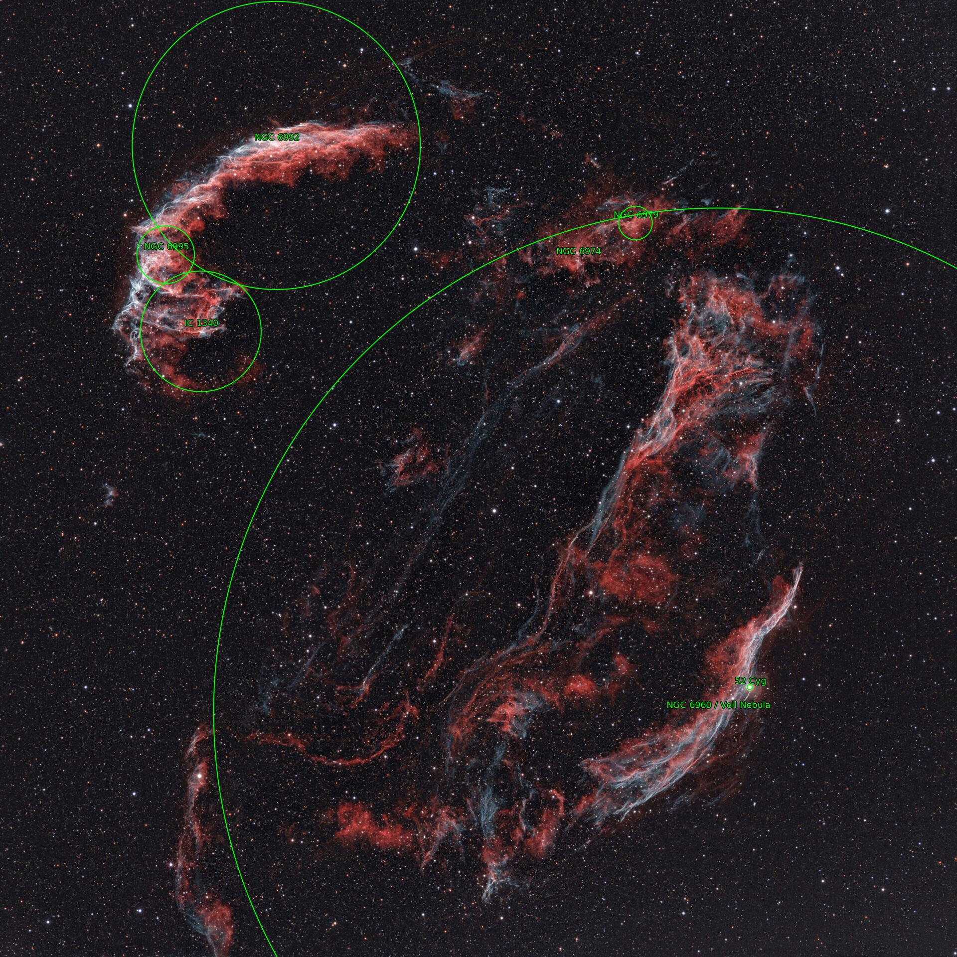 Sternkarten-Overlay (Astrometry.net)