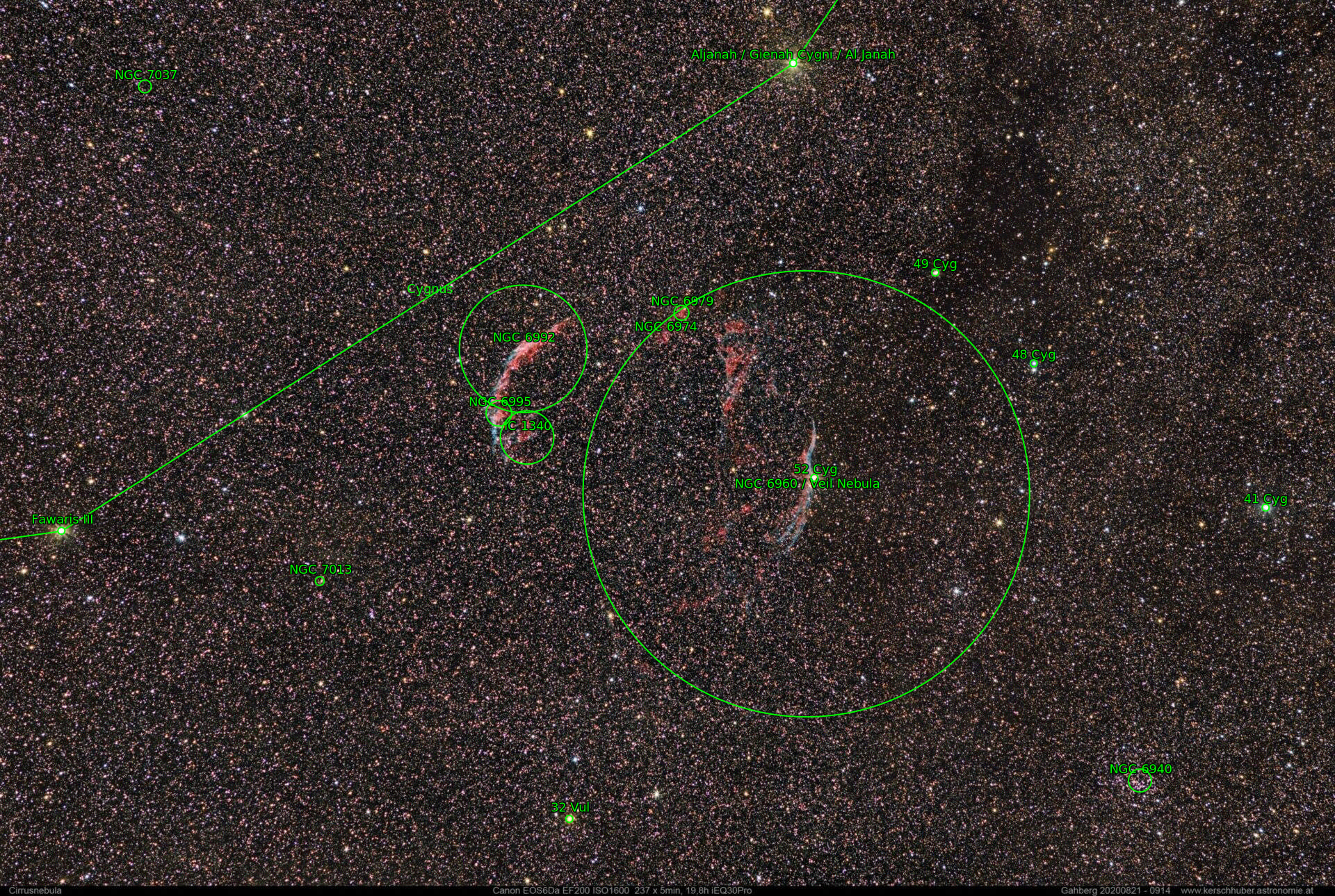 Sternkarten-Overlay (Astrometry.net)