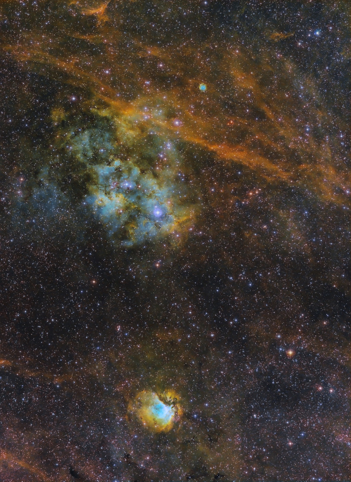 Sternkarten-Overlay (Astrometry.net)