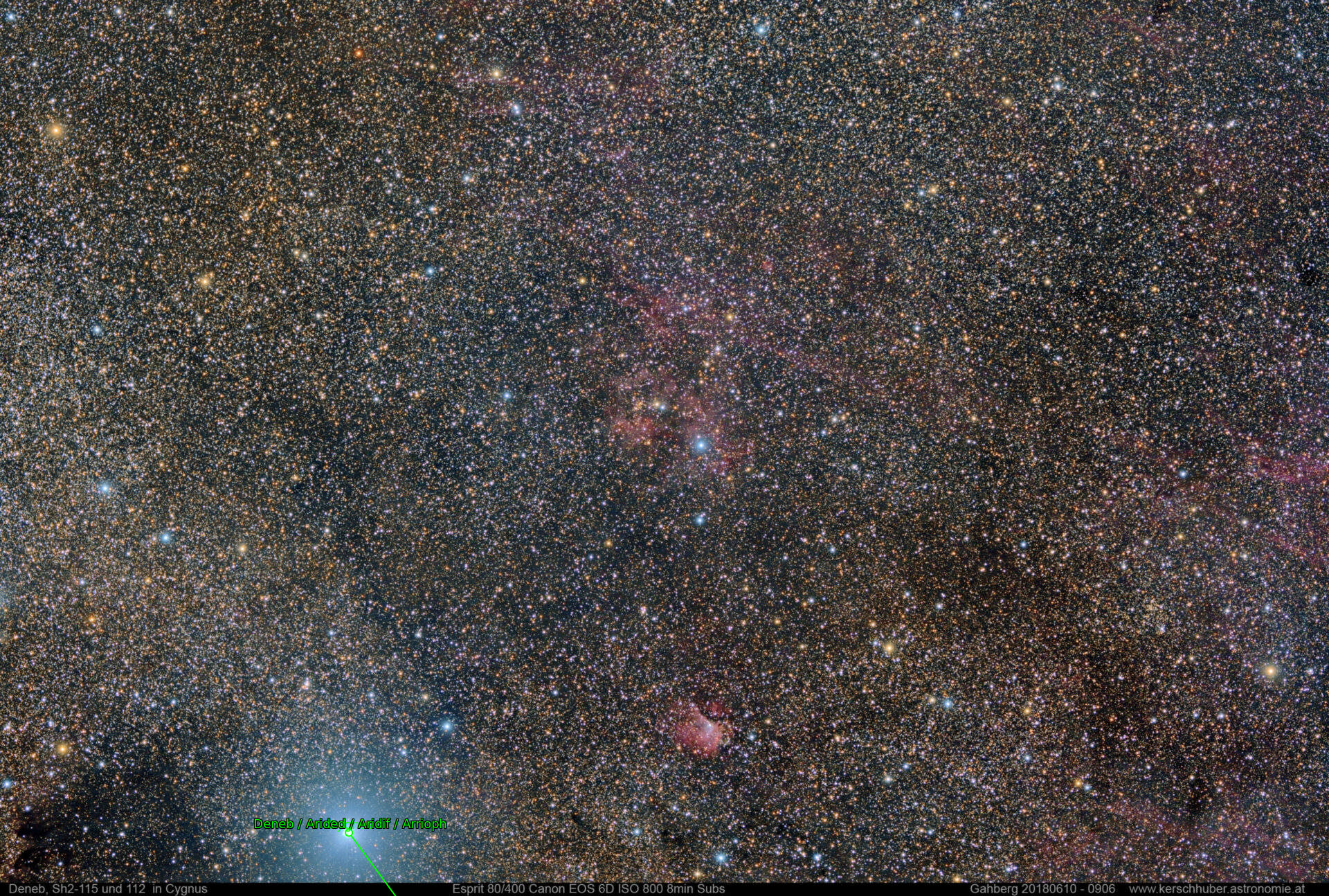 Sternkarten-Overlay (Astrometry.net)