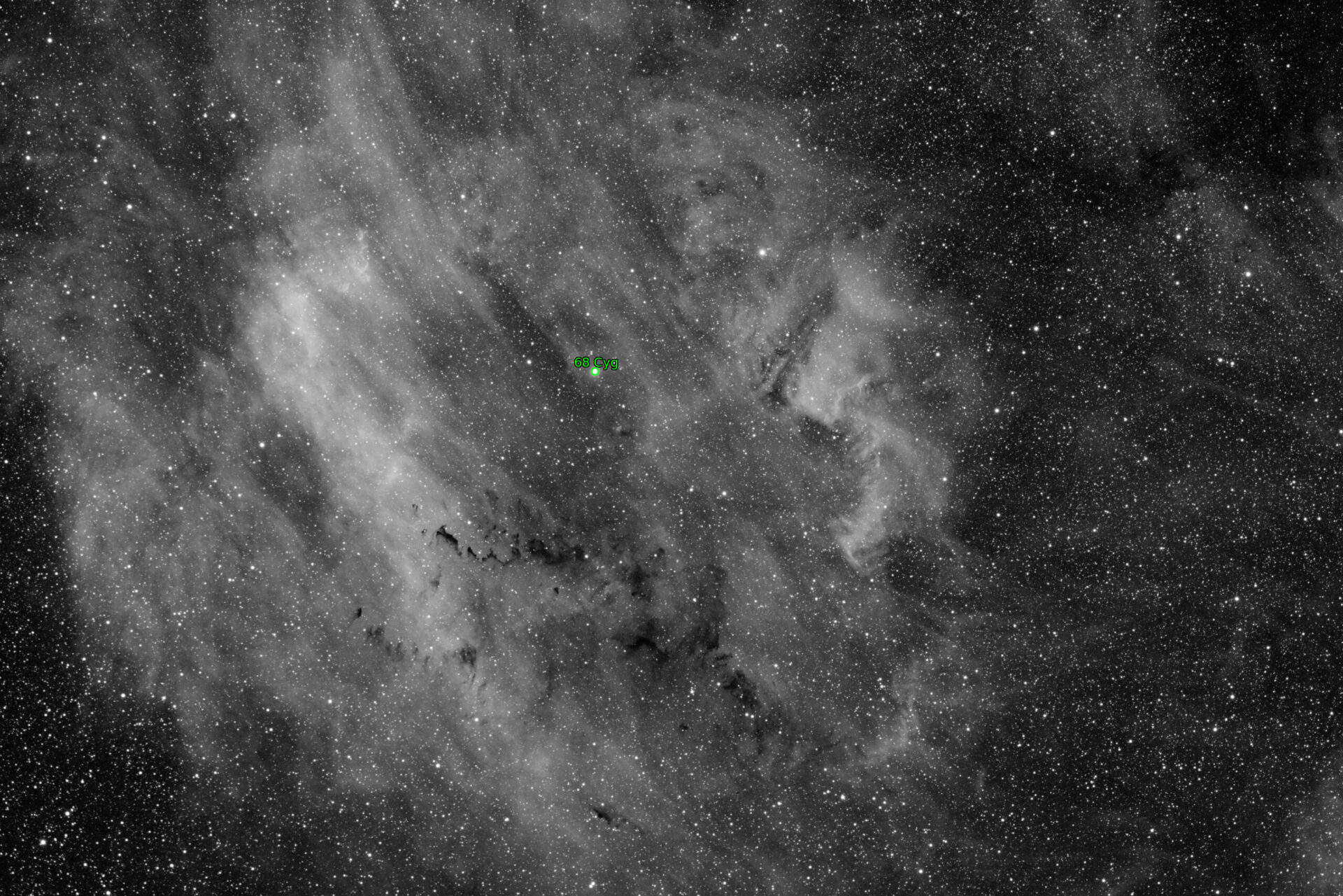 Sternkarten-Overlay (Astrometry.net)