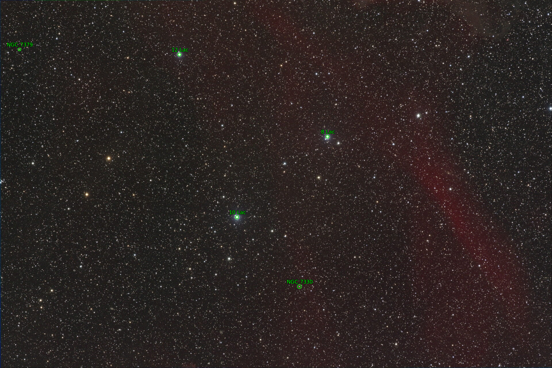 Sternkarten-Overlay (Astrometry.net)