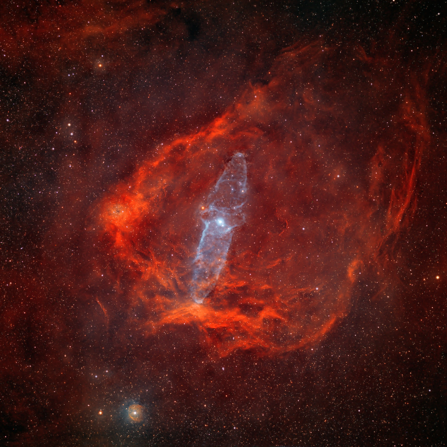 Sternkarten-Overlay (Astrometry.net)