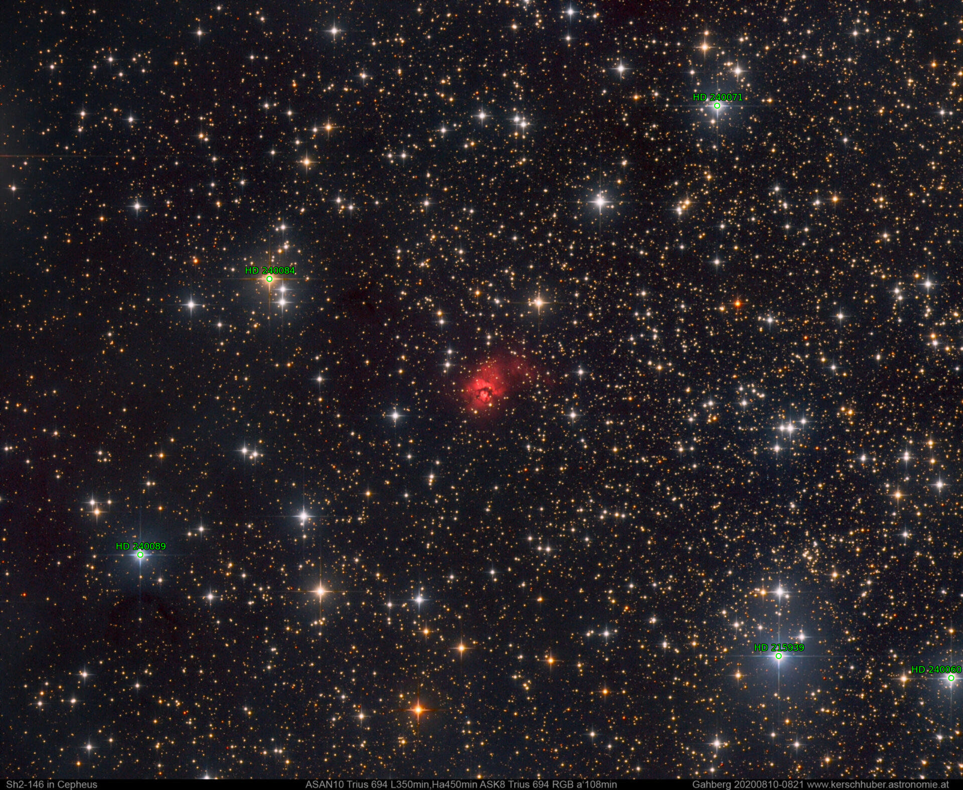 Sternkarten-Overlay (Astrometry.net)
