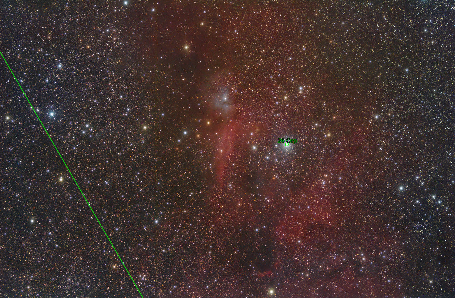 Sternkarten-Overlay (Astrometry.net)