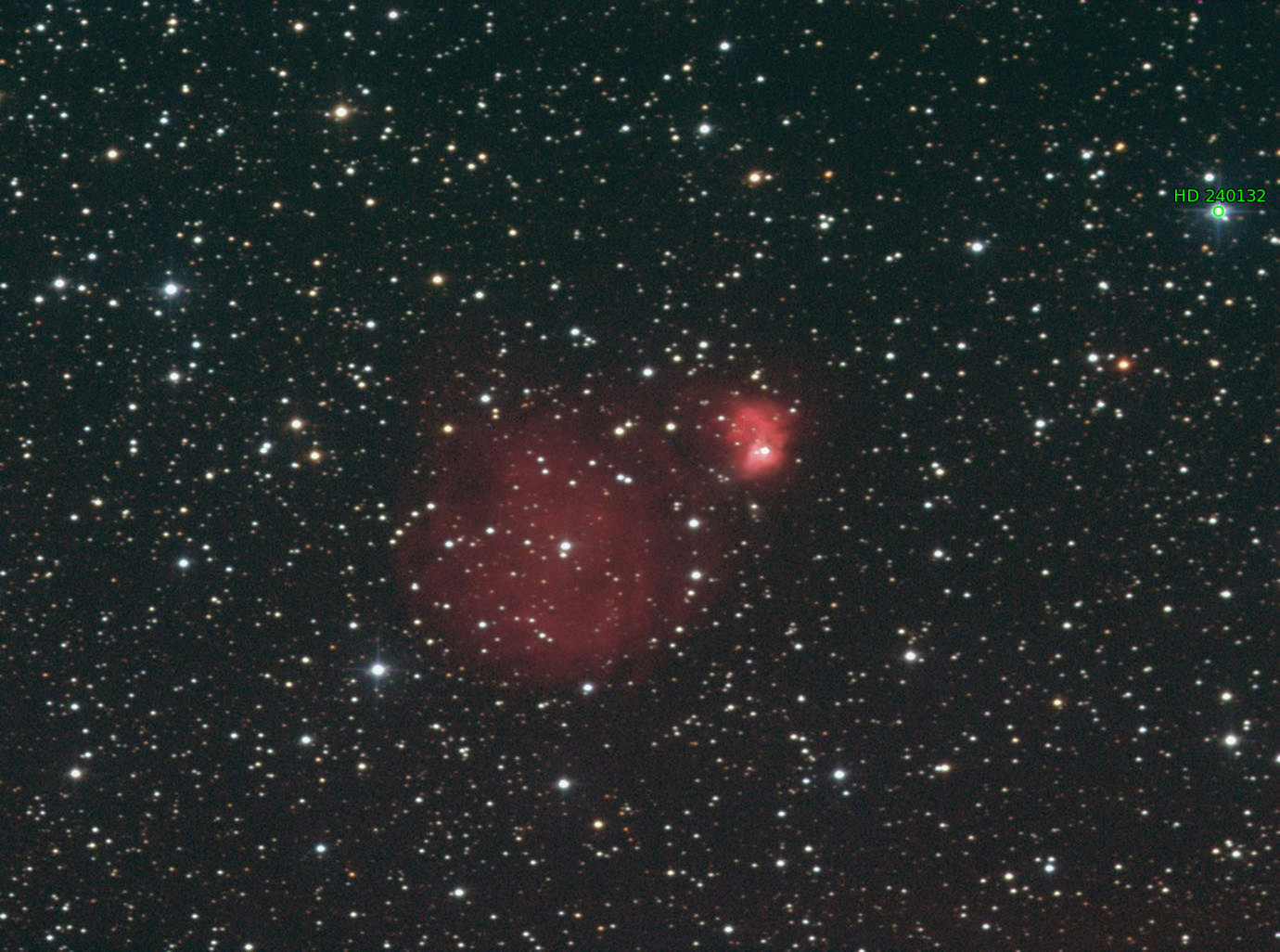 Sternkarten-Overlay (Astrometry.net)