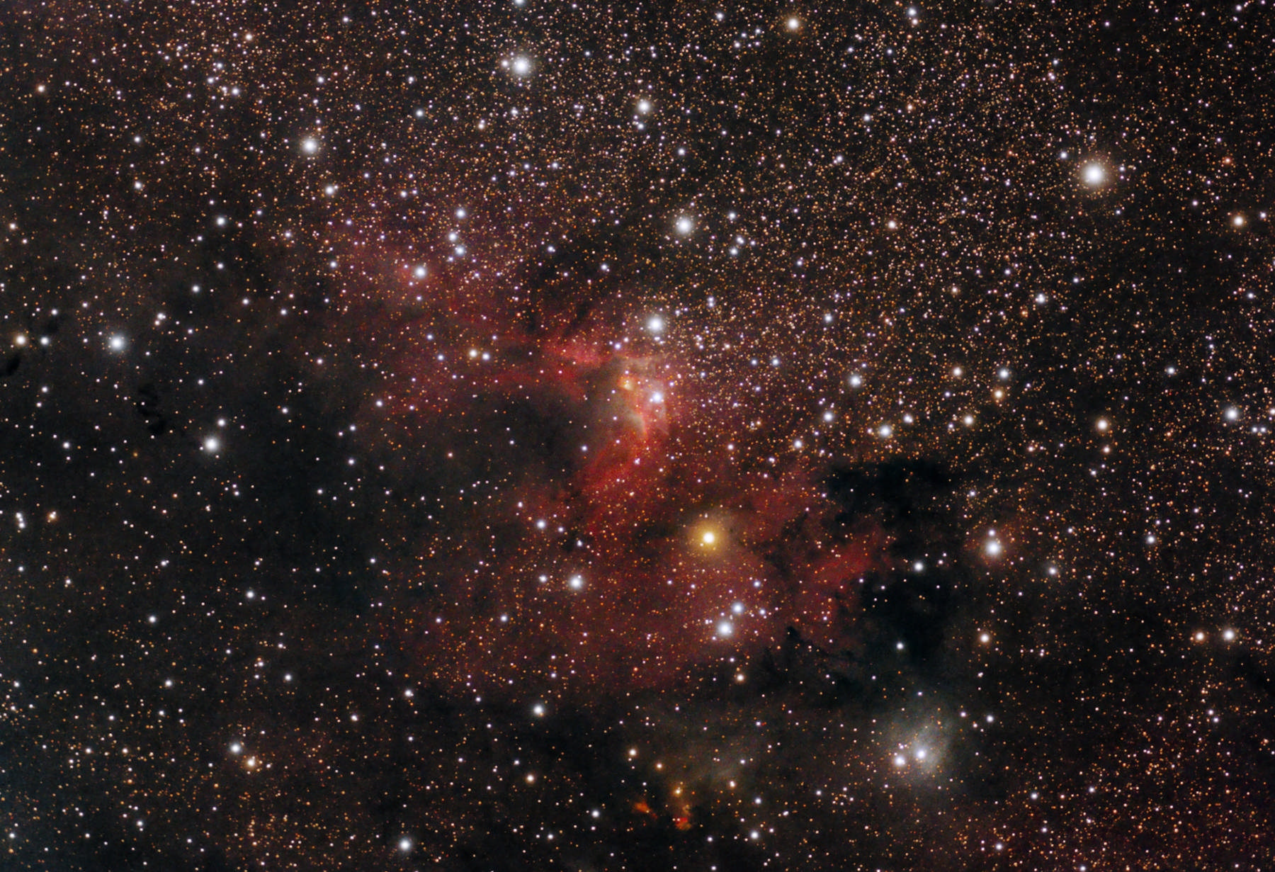 Sternkarten-Overlay (Astrometry.net)