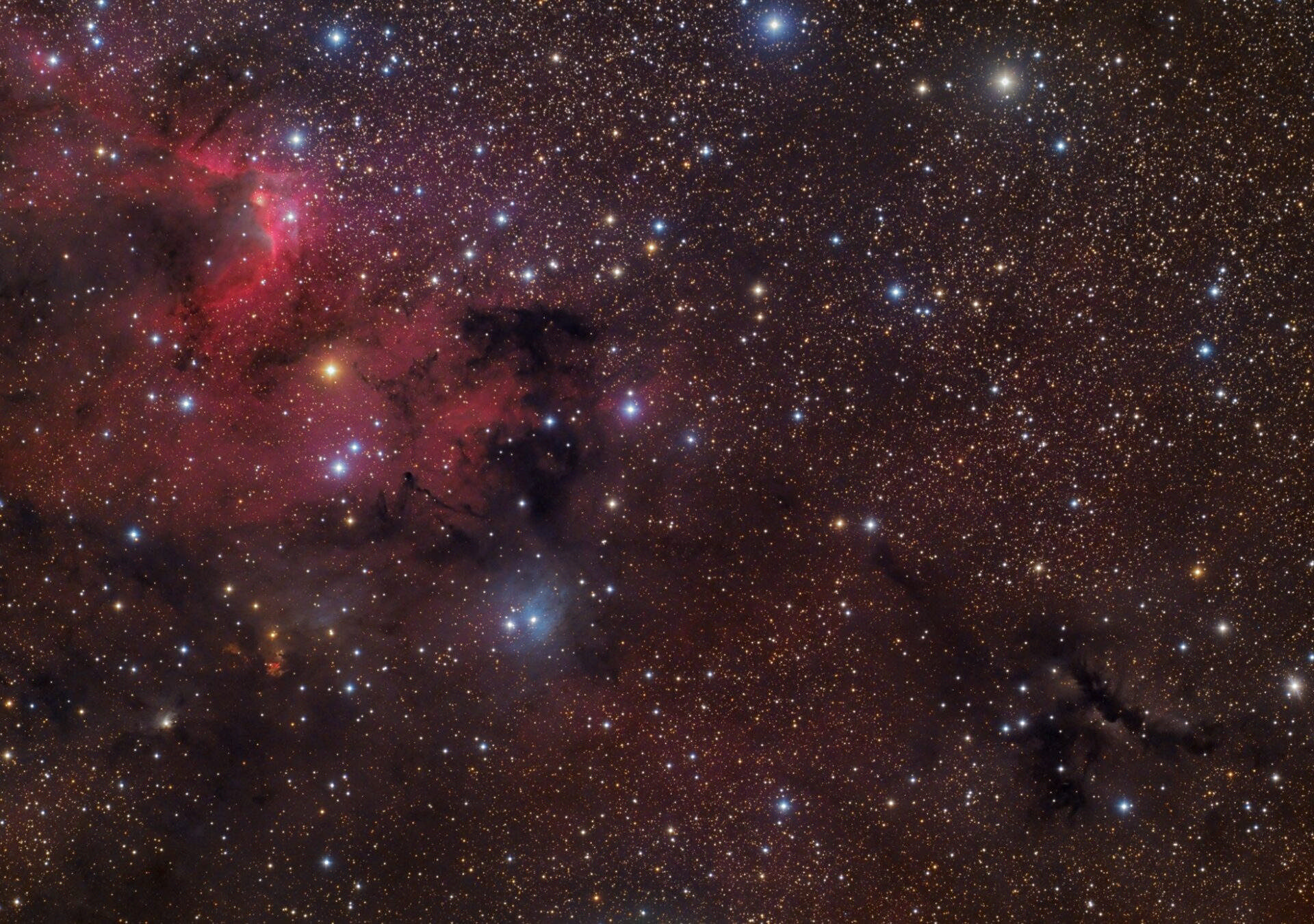 Sternkarten-Overlay (Astrometry.net)