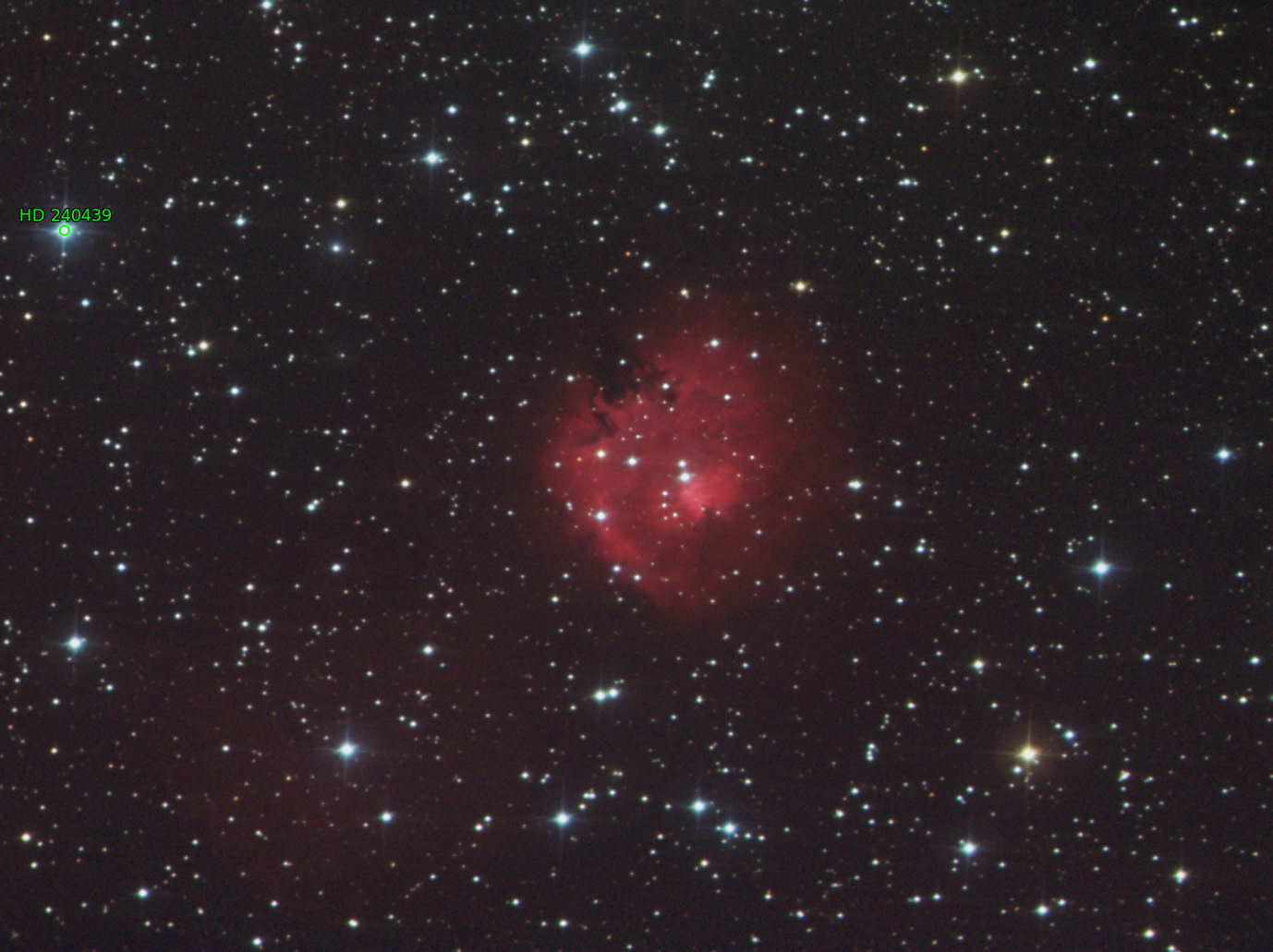 Sternkarten-Overlay (Astrometry.net)