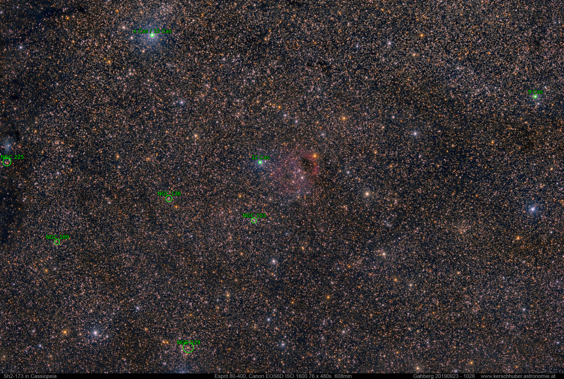 Sternkarten-Overlay (Astrometry.net)