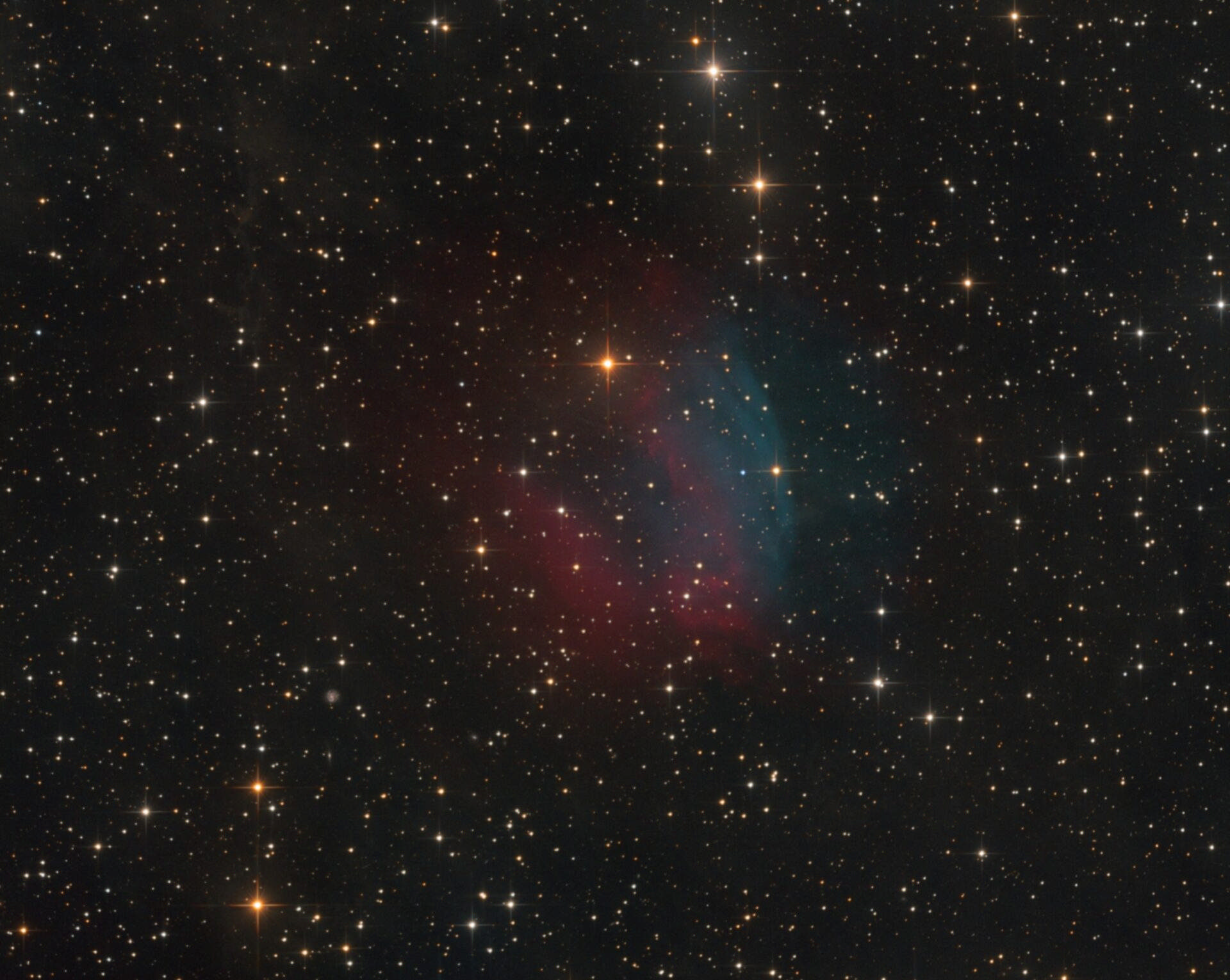 Sternkarten-Overlay (Astrometry.net)