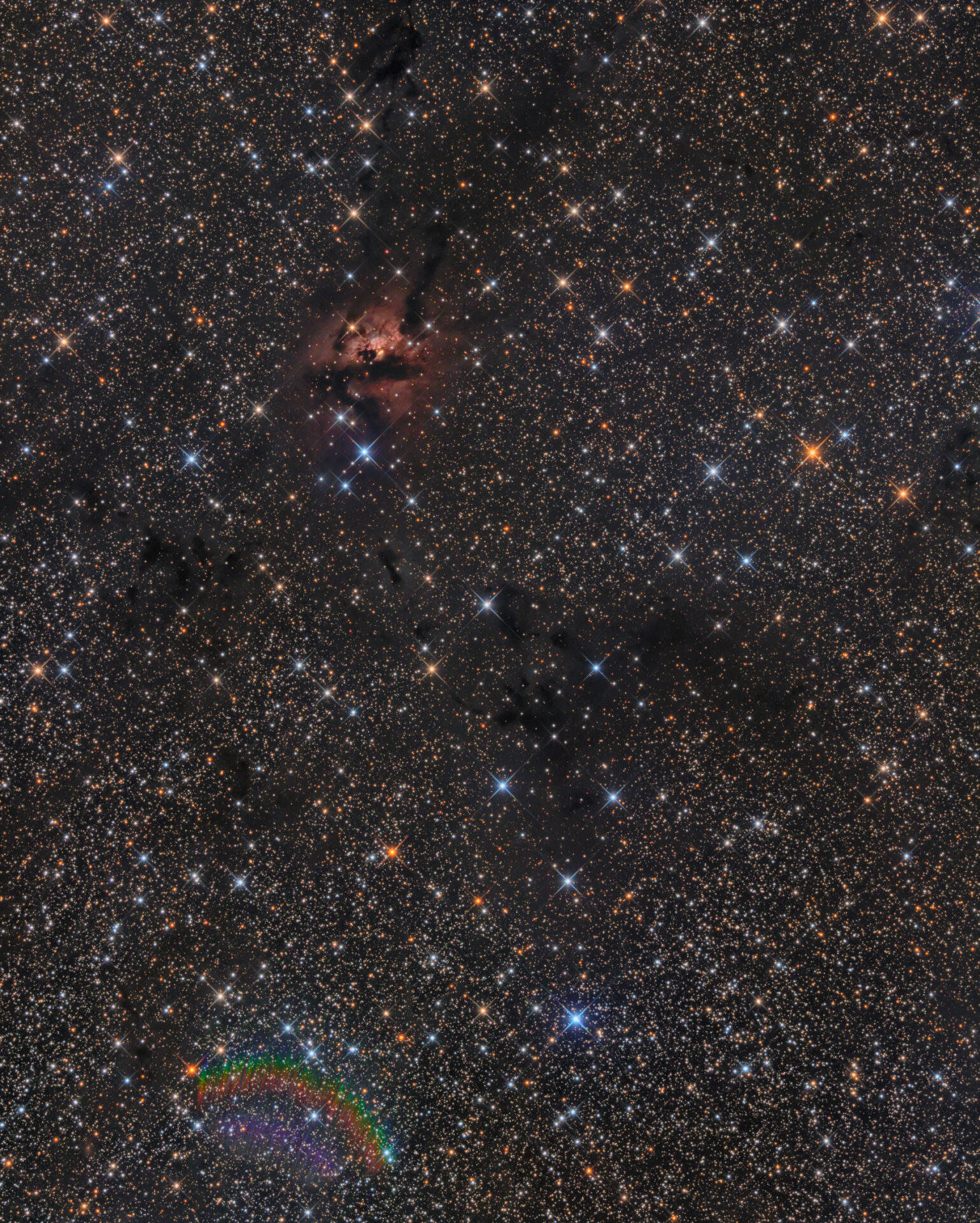 Sternkarten-Overlay (Astrometry.net)
