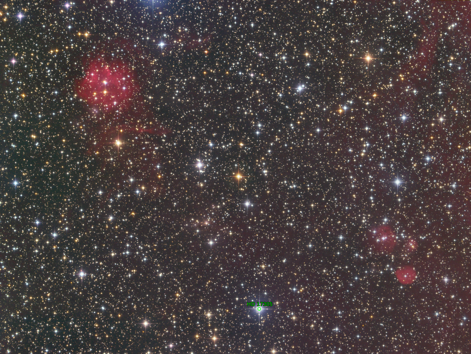 Sternkarten-Overlay (Astrometry.net)