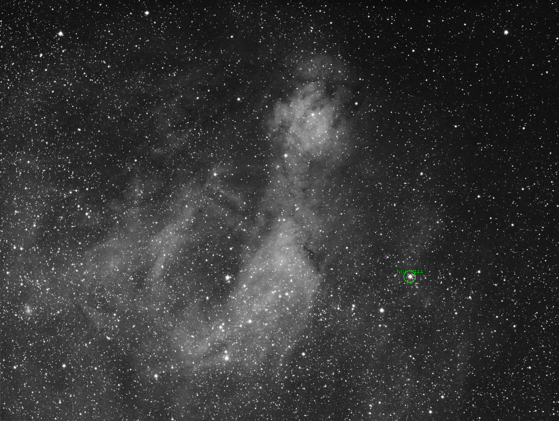 Sternkarten-Overlay (Astrometry.net)