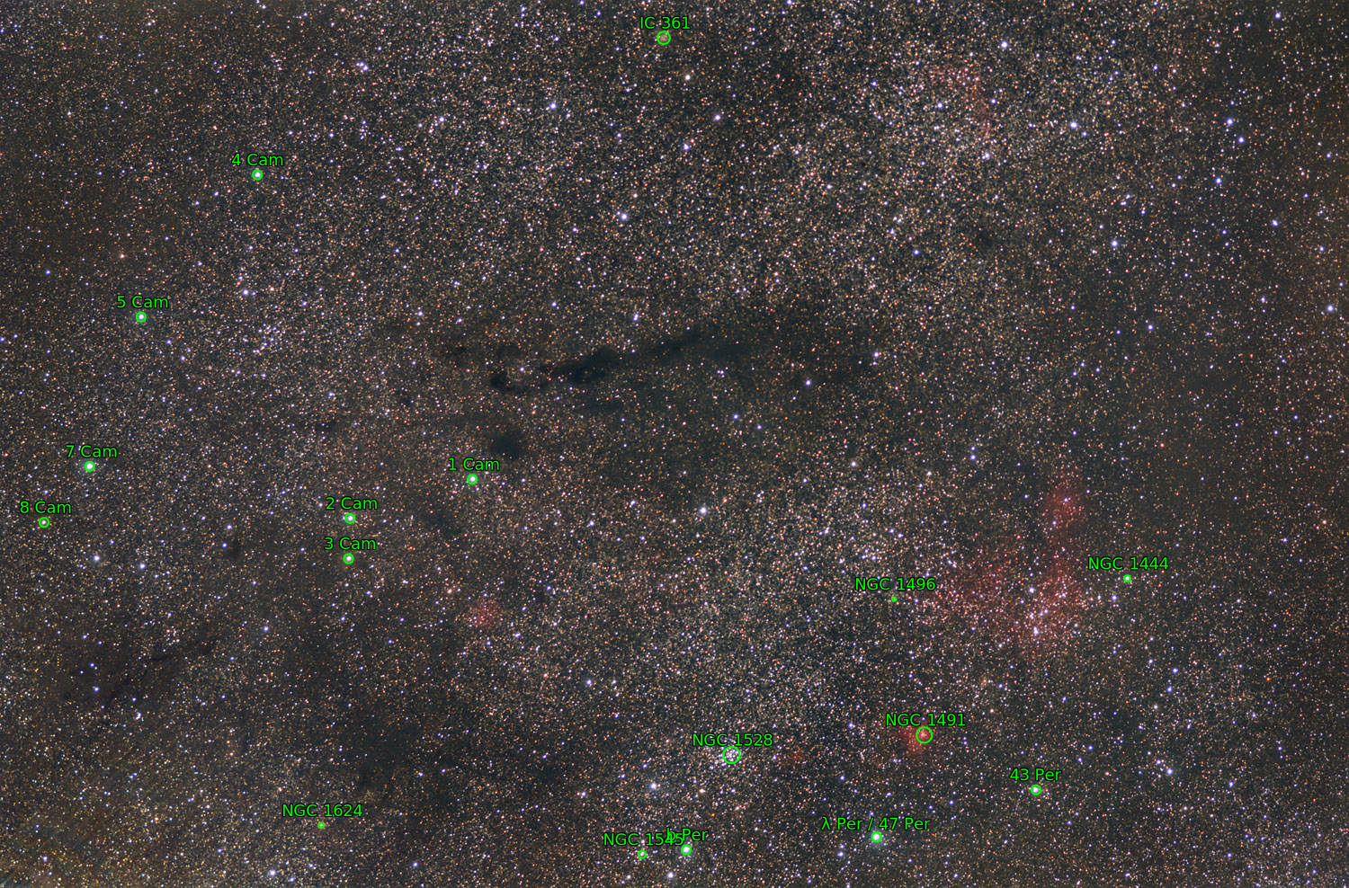 Sternkarten-Overlay (Astrometry.net)