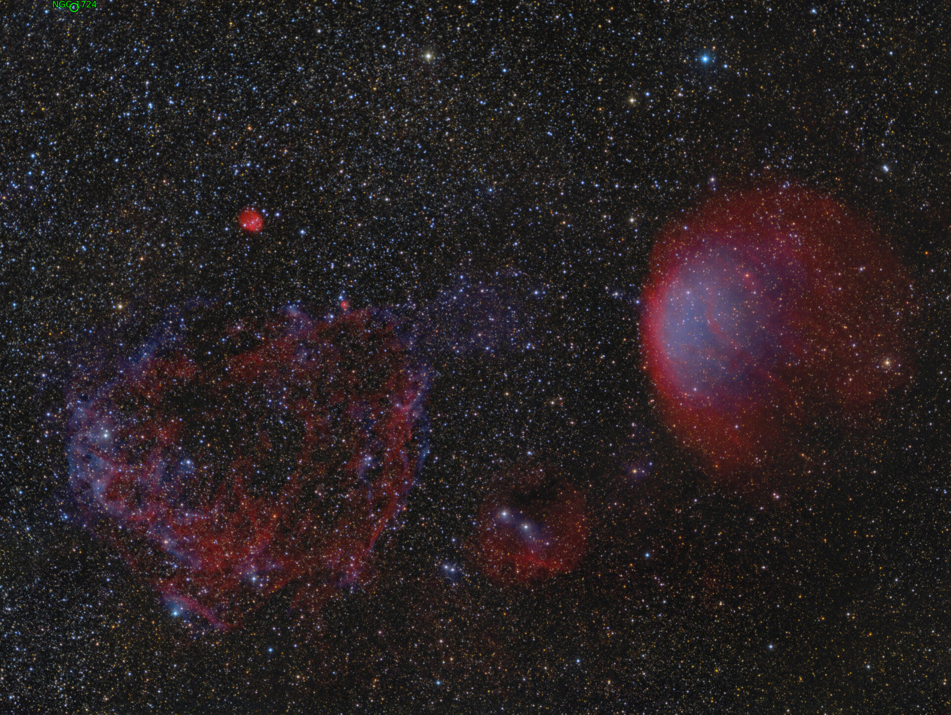 Sternkarten-Overlay (Astrometry.net)