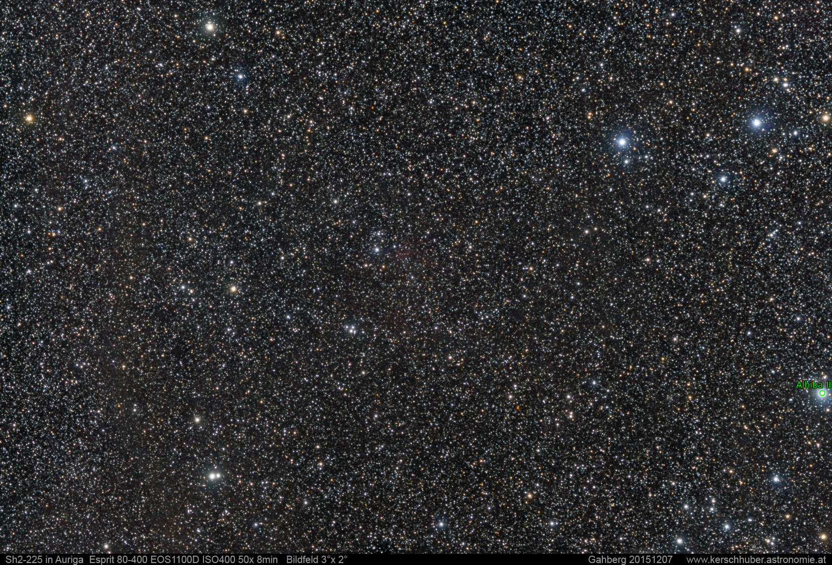 Sternkarten-Overlay (Astrometry.net)