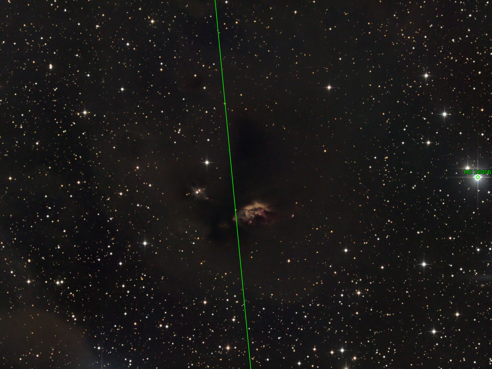 Sternkarten-Overlay (Astrometry.net)