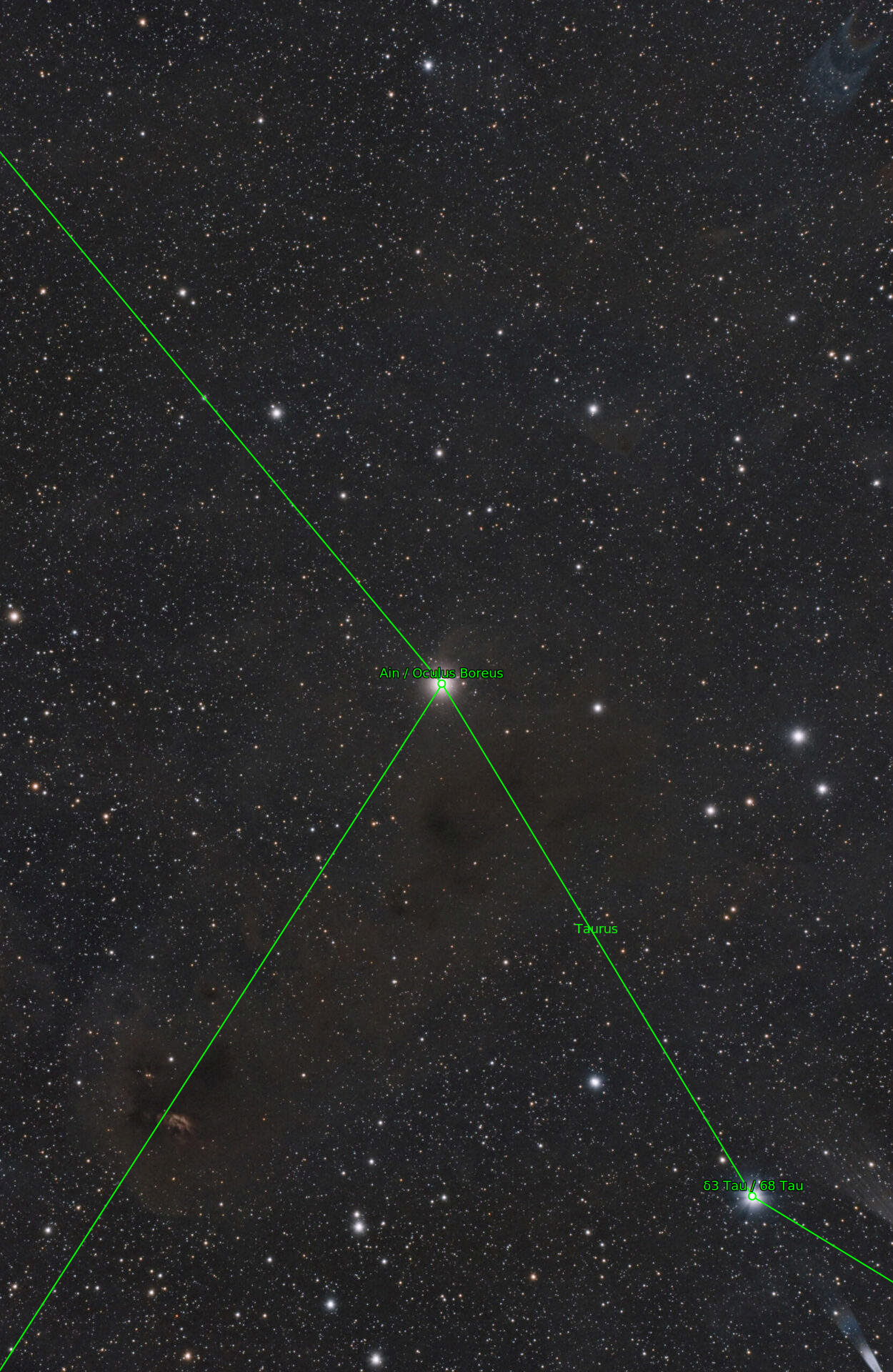 Sternkarten-Overlay (Astrometry.net)