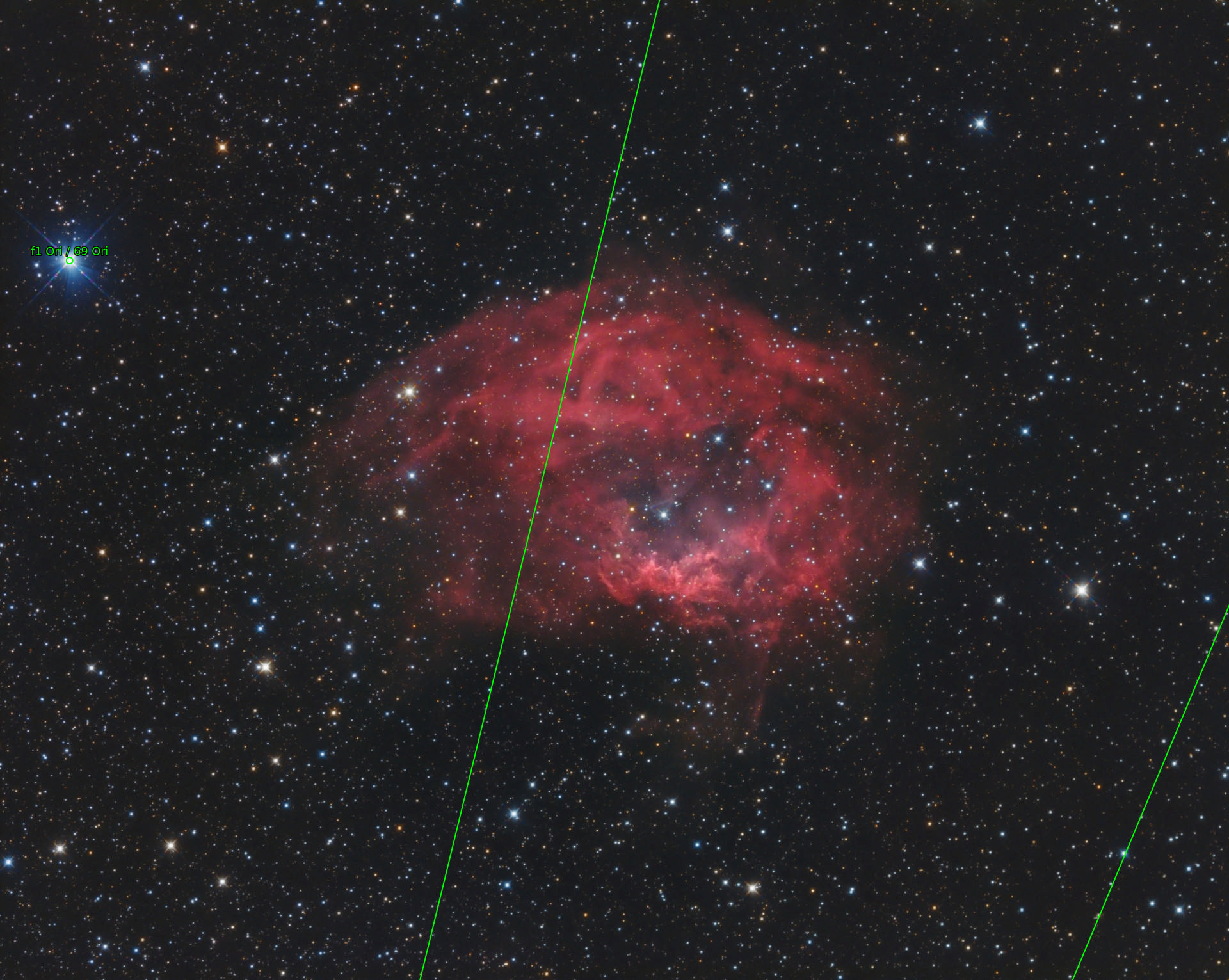 Sternkarten-Overlay (Astrometry.net)