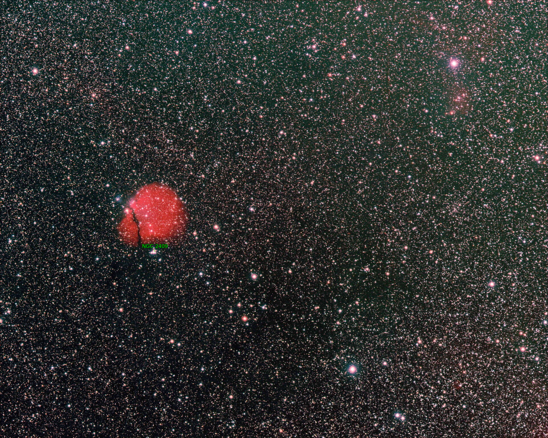 Sternkarten-Overlay (Astrometry.net)