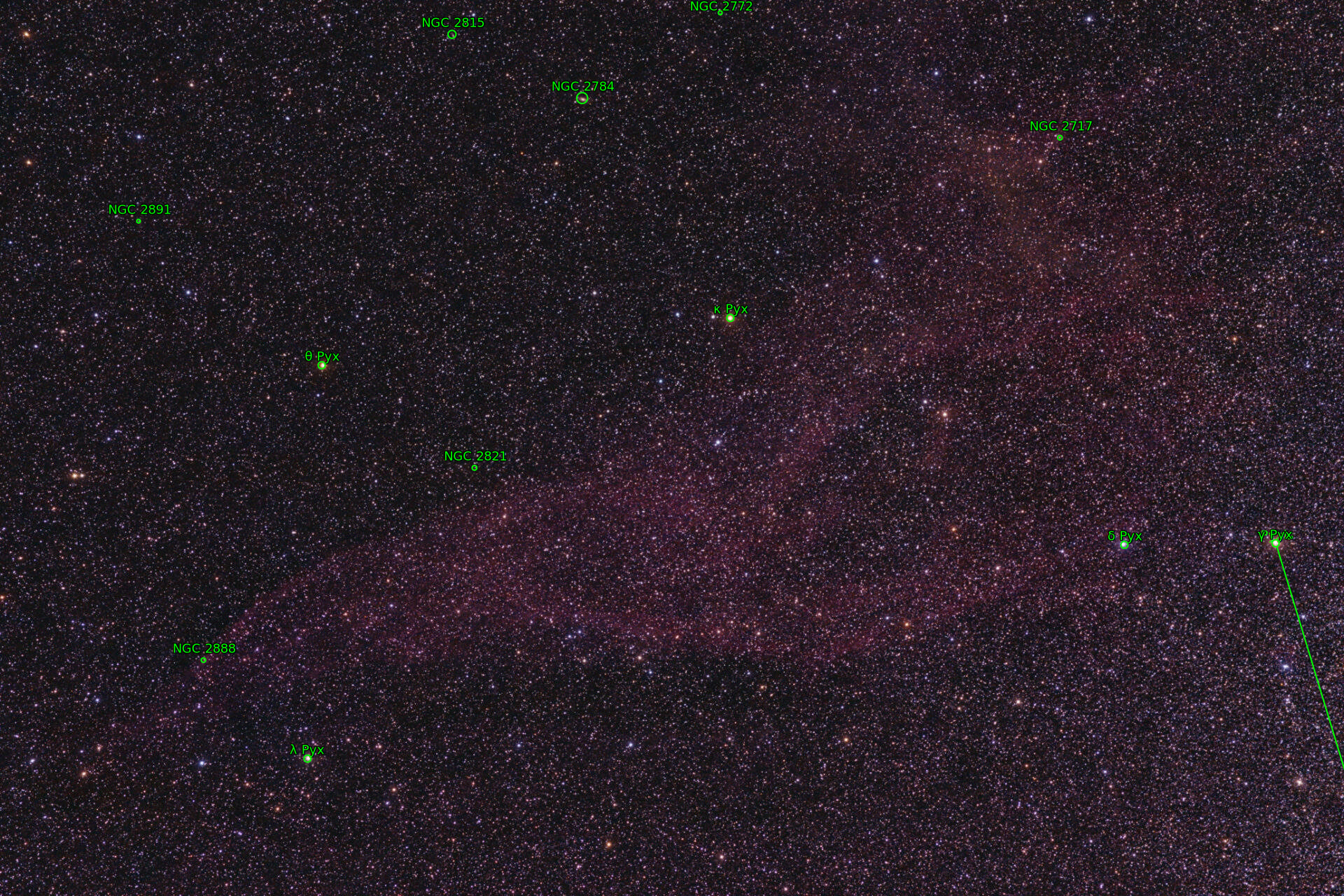 Sternkarten-Overlay (Astrometry.net)