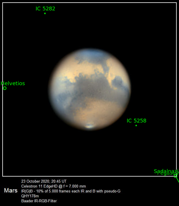 Sternkarten-Overlay (Astrometry.net)