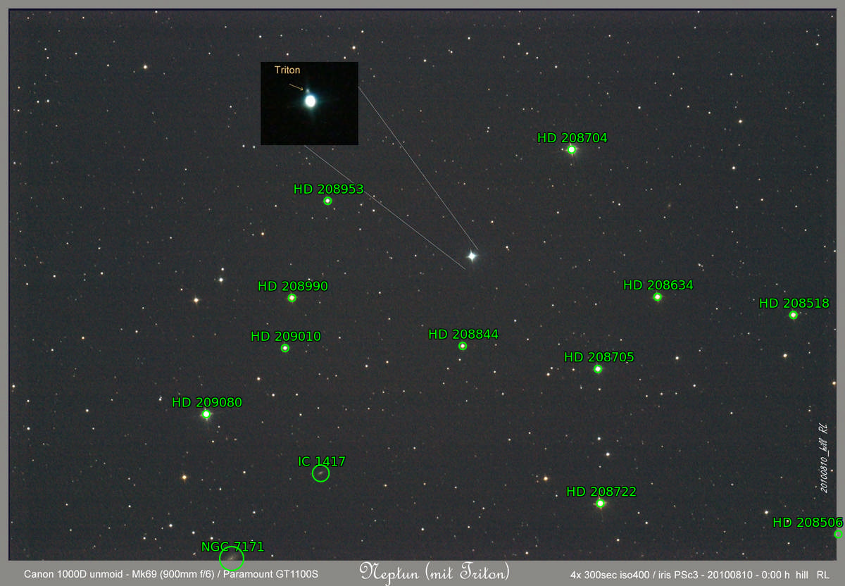 Sternkarten-Overlay (Astrometry.net)