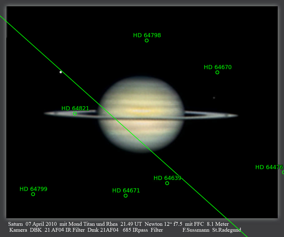 Sternkarten-Overlay (Astrometry.net)