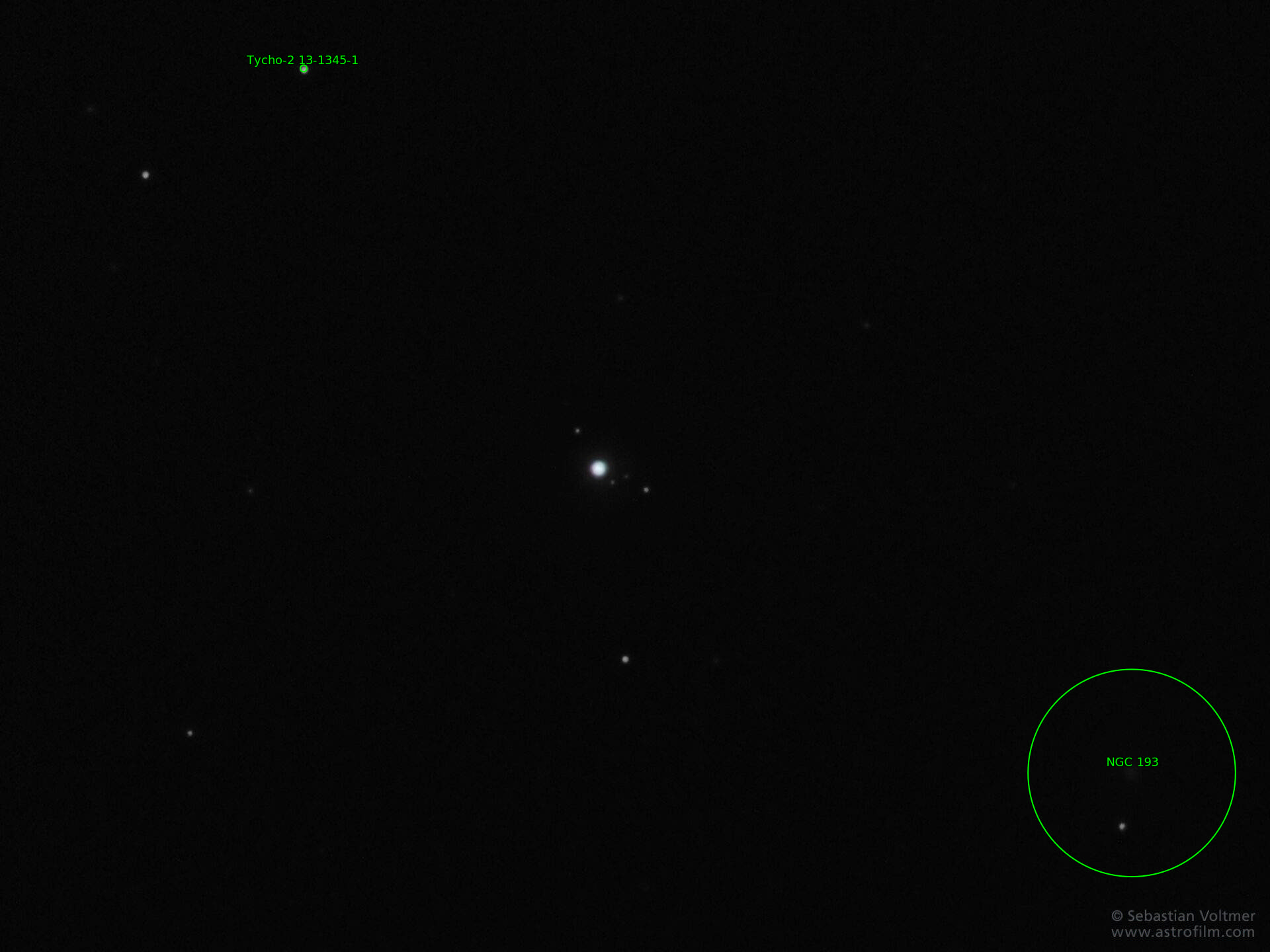 Sternkarten-Overlay (Astrometry.net)