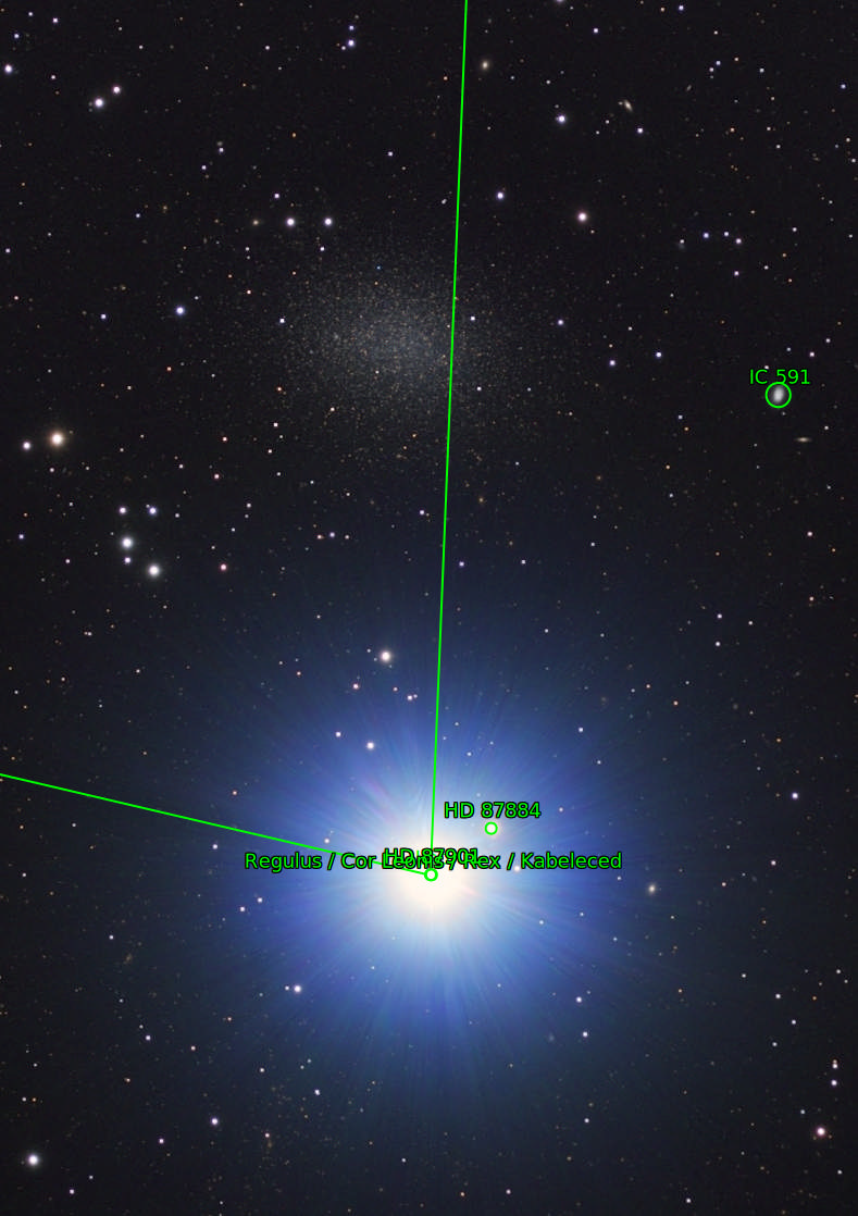 Sternkarten-Overlay (Astrometry.net)