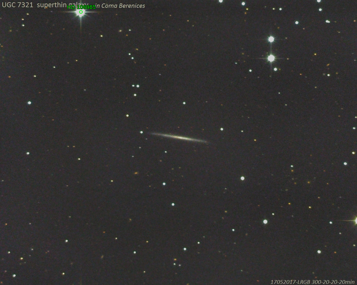 Sternkarten-Overlay (Astrometry.net)
