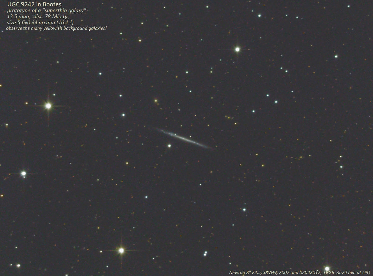 Sternkarten-Overlay (Astrometry.net)