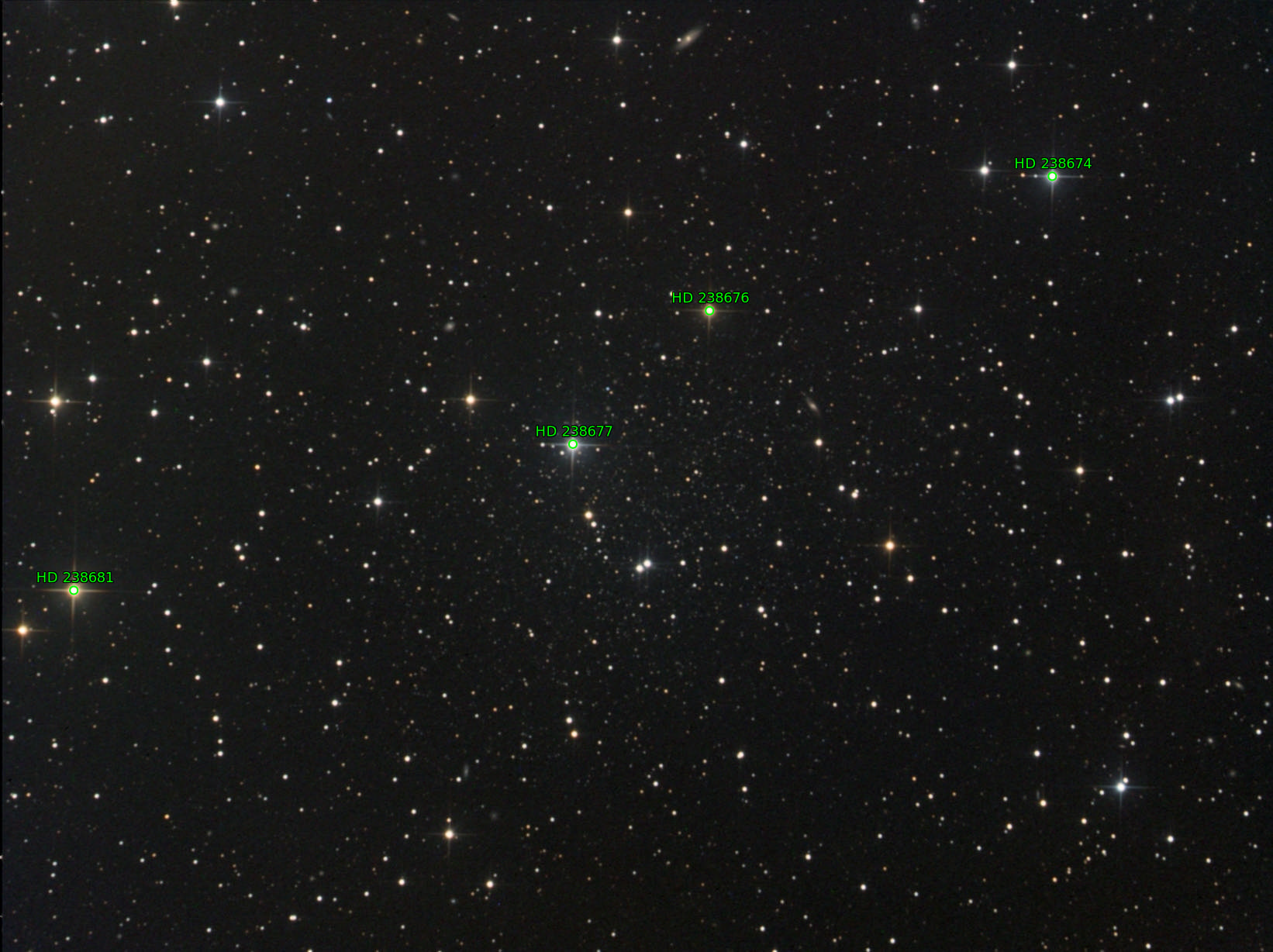Sternkarten-Overlay (Astrometry.net)