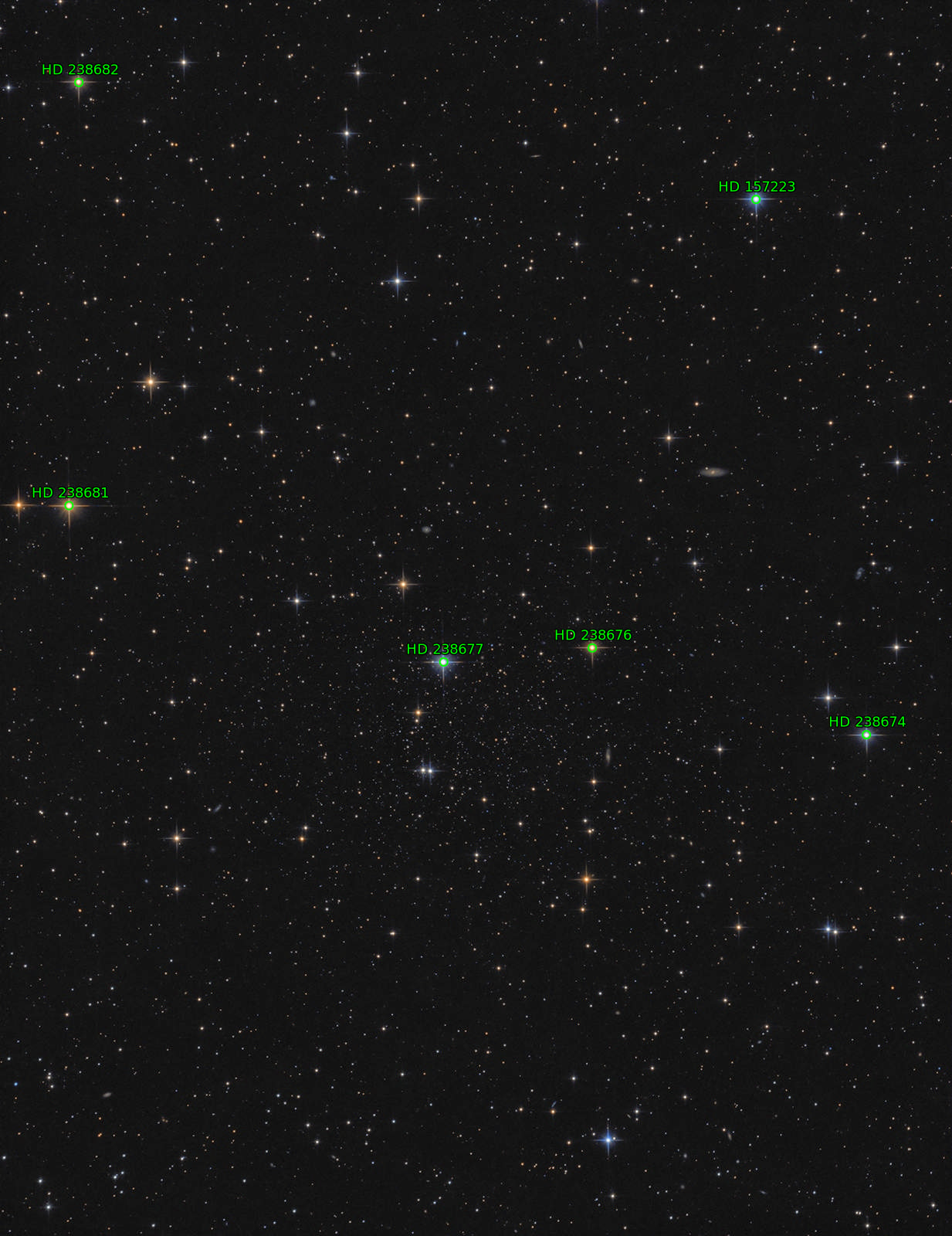 Sternkarten-Overlay (Astrometry.net)