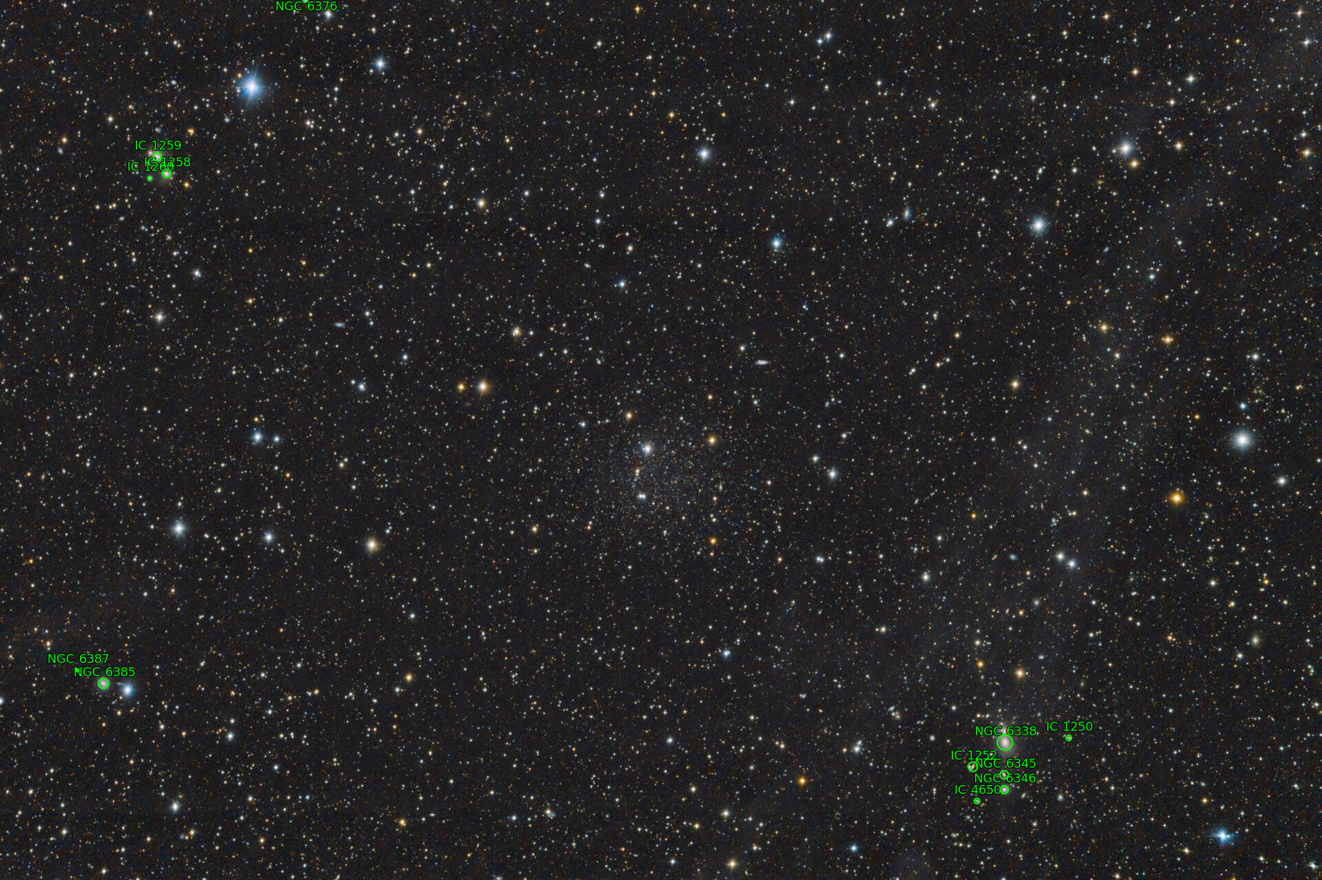 Sternkarten-Overlay (Astrometry.net)