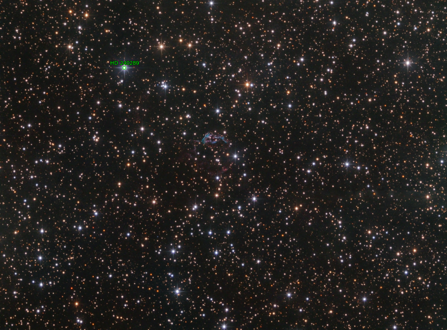 Sternkarten-Overlay (Astrometry.net)