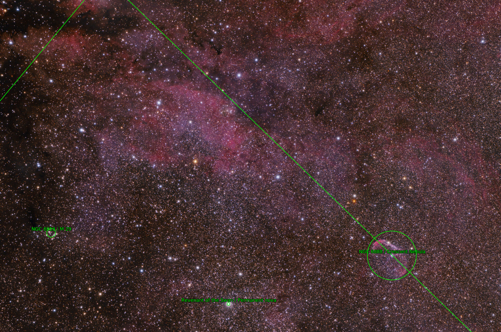 Sternkarten-Overlay (Astrometry.net)