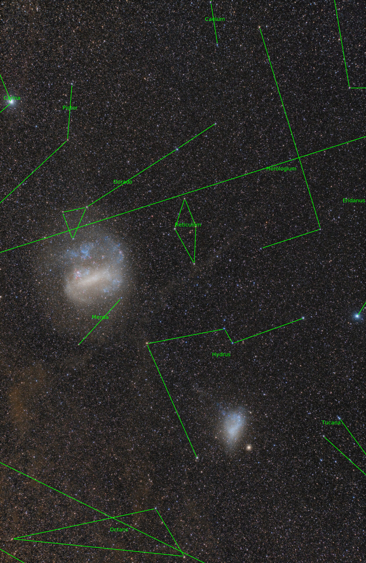 Sternkarten-Overlay (Astrometry.net)