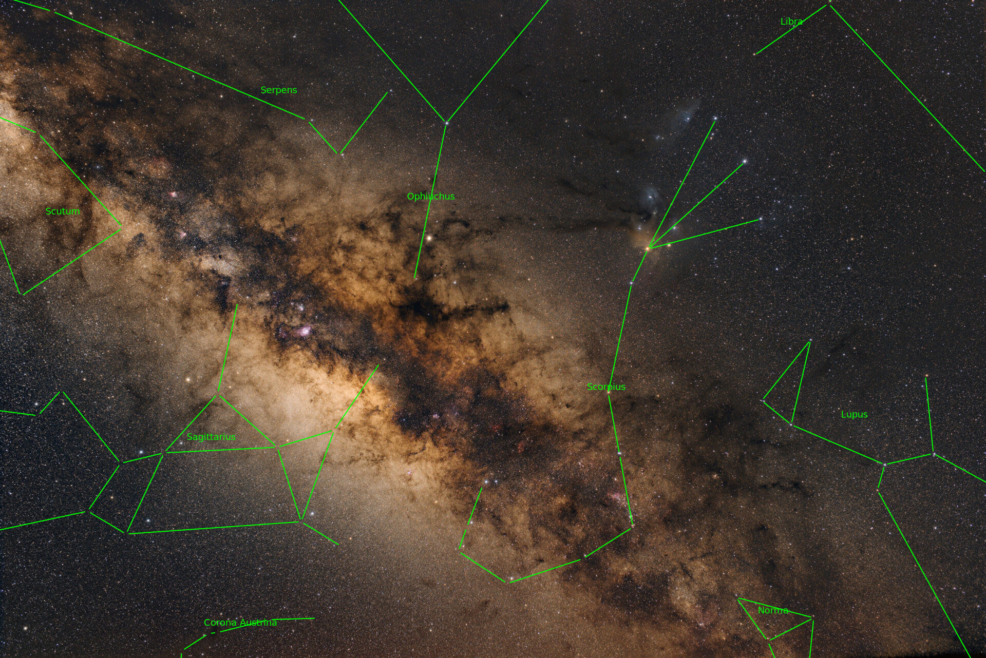 Sternkarten-Overlay (Astrometry.net)