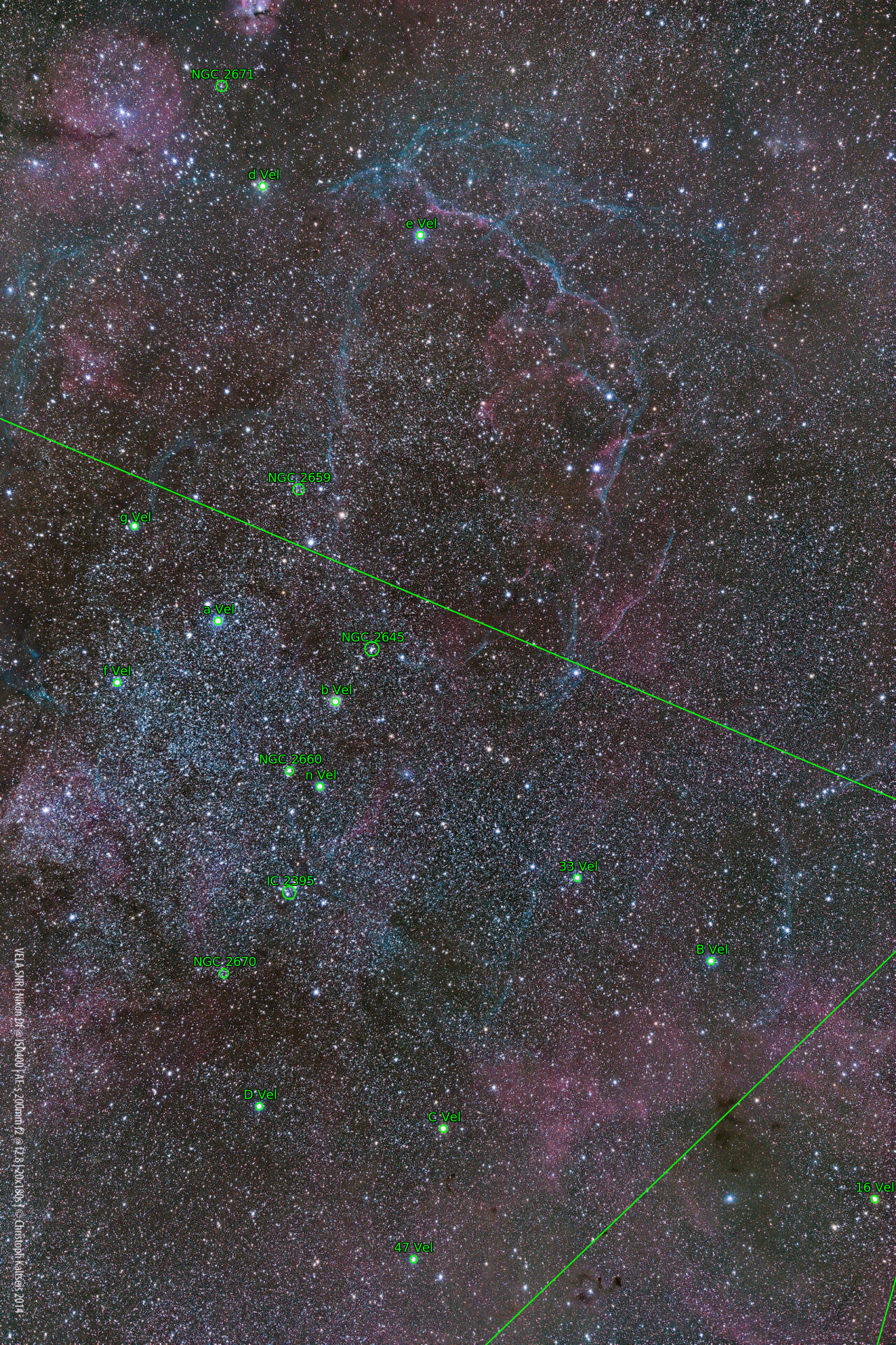 Sternkarten-Overlay (Astrometry.net)