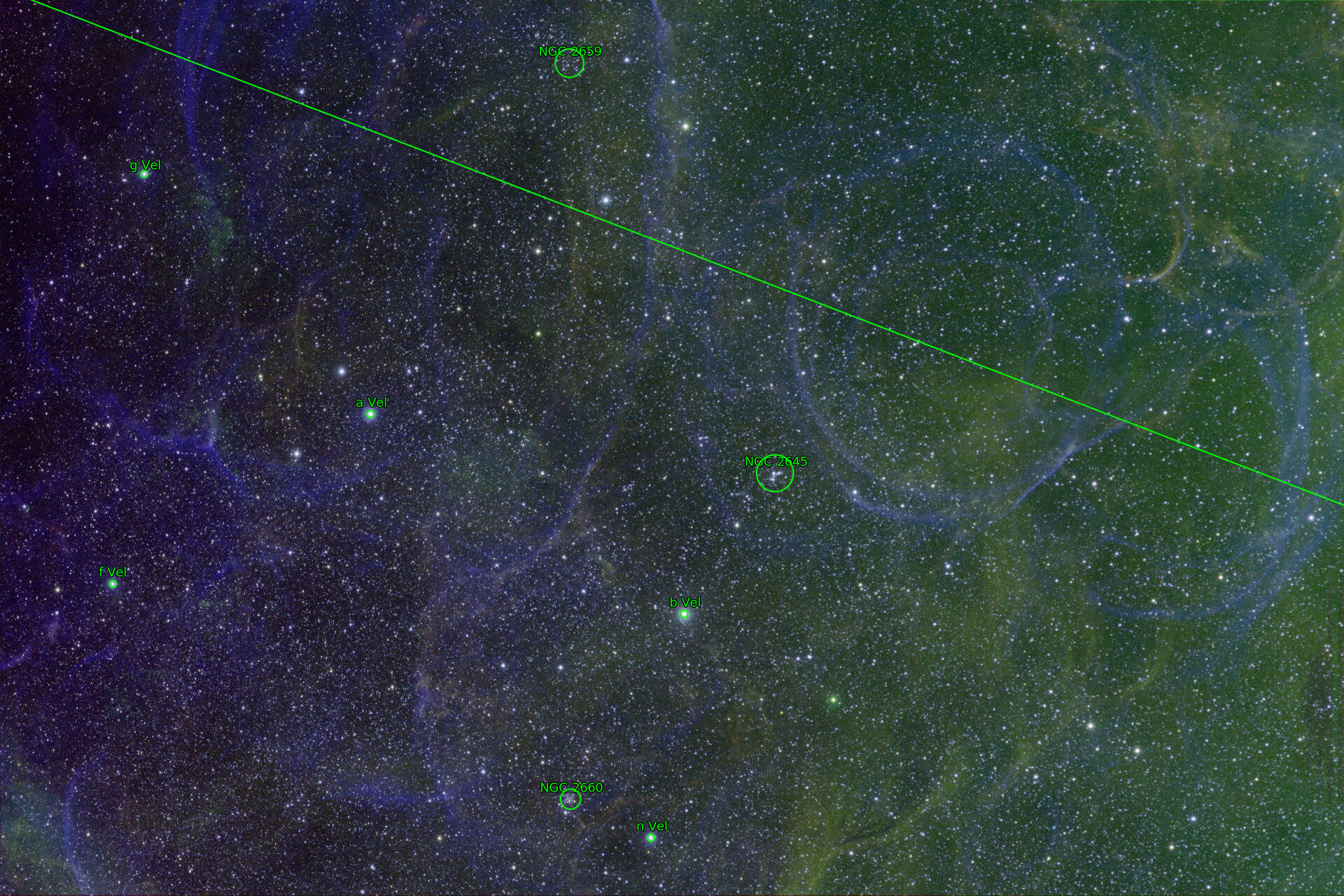 Sternkarten-Overlay (Astrometry.net)