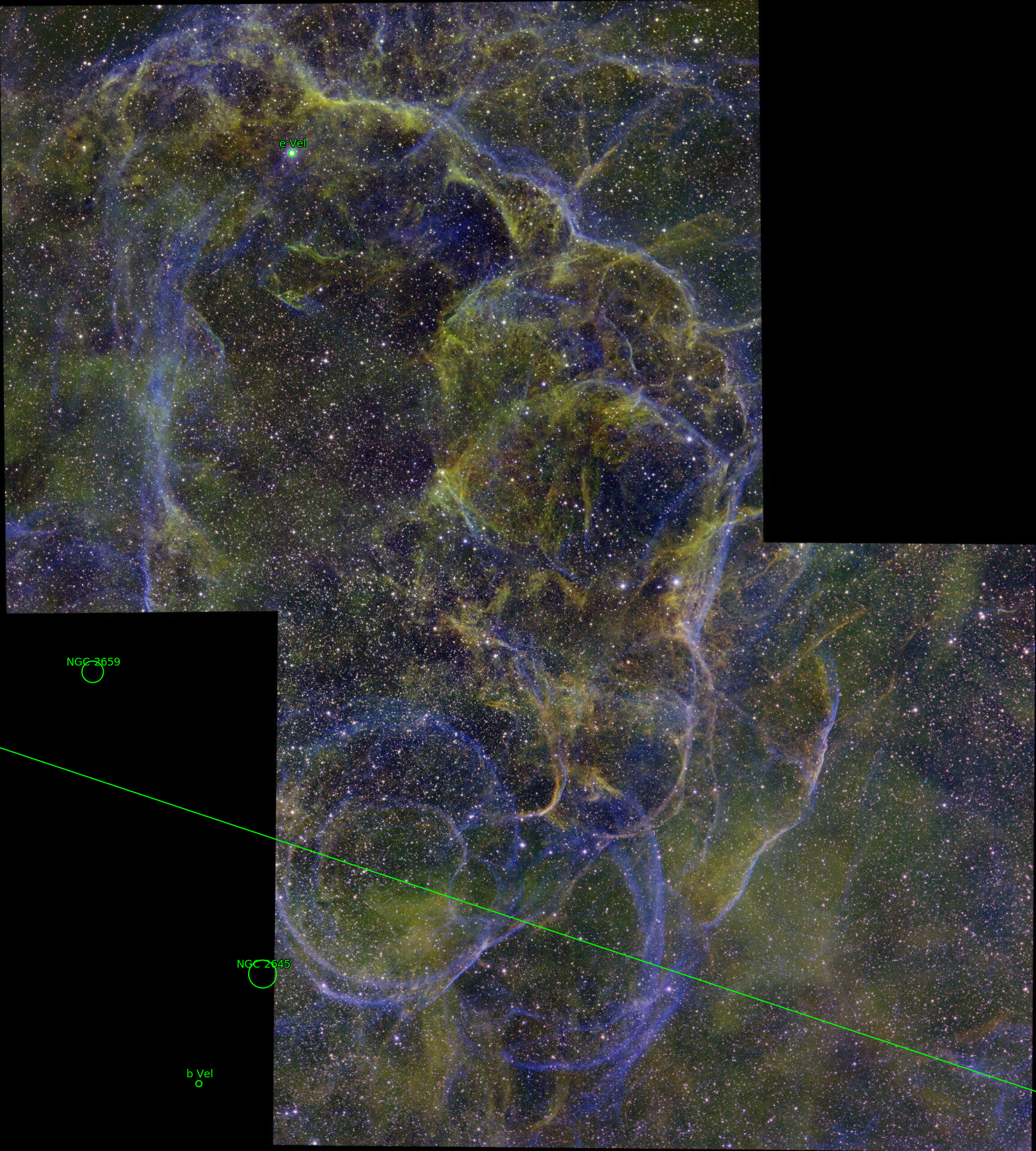 Sternkarten-Overlay (Astrometry.net)