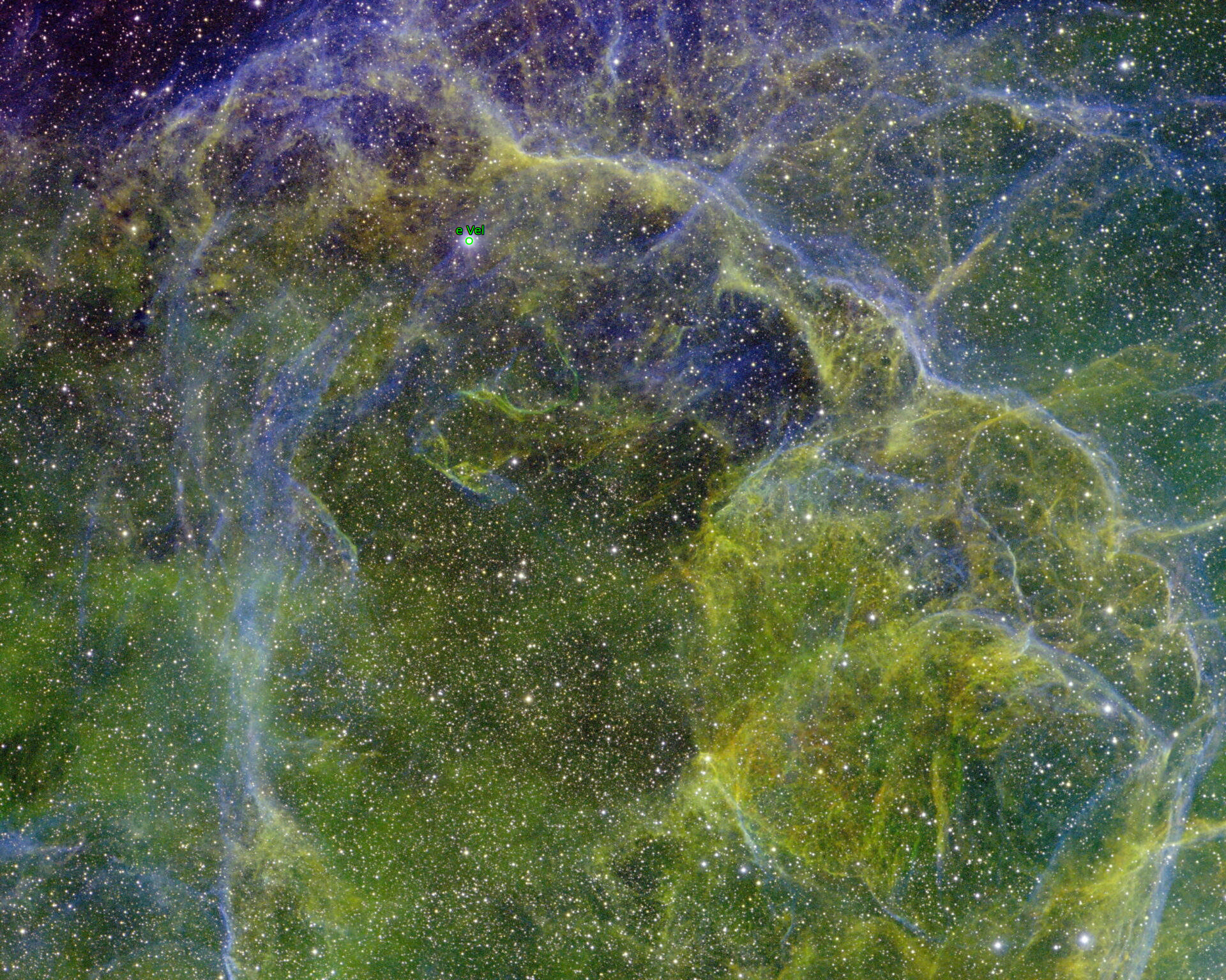 Sternkarten-Overlay (Astrometry.net)
