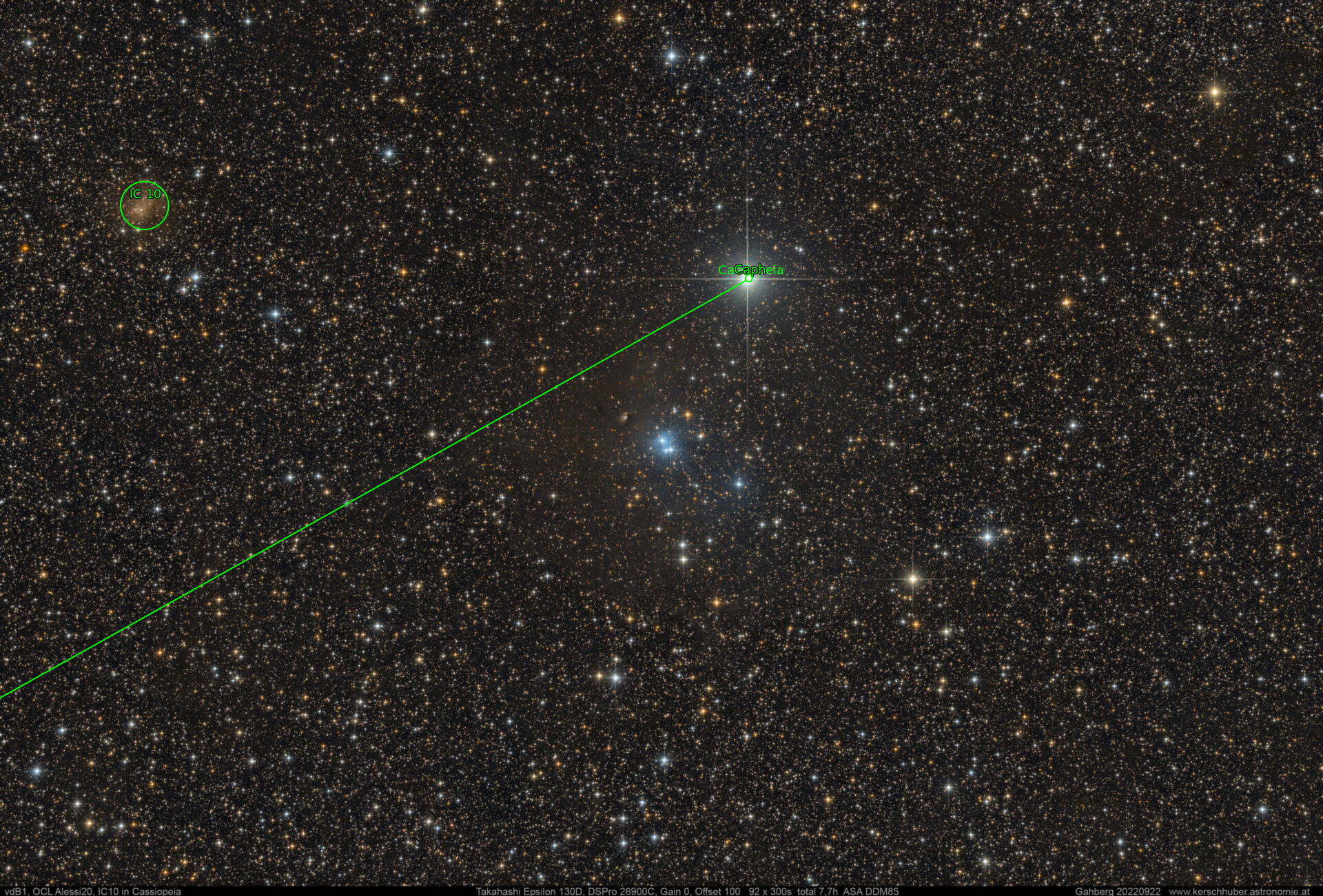 Sternkarten-Overlay (Astrometry.net)