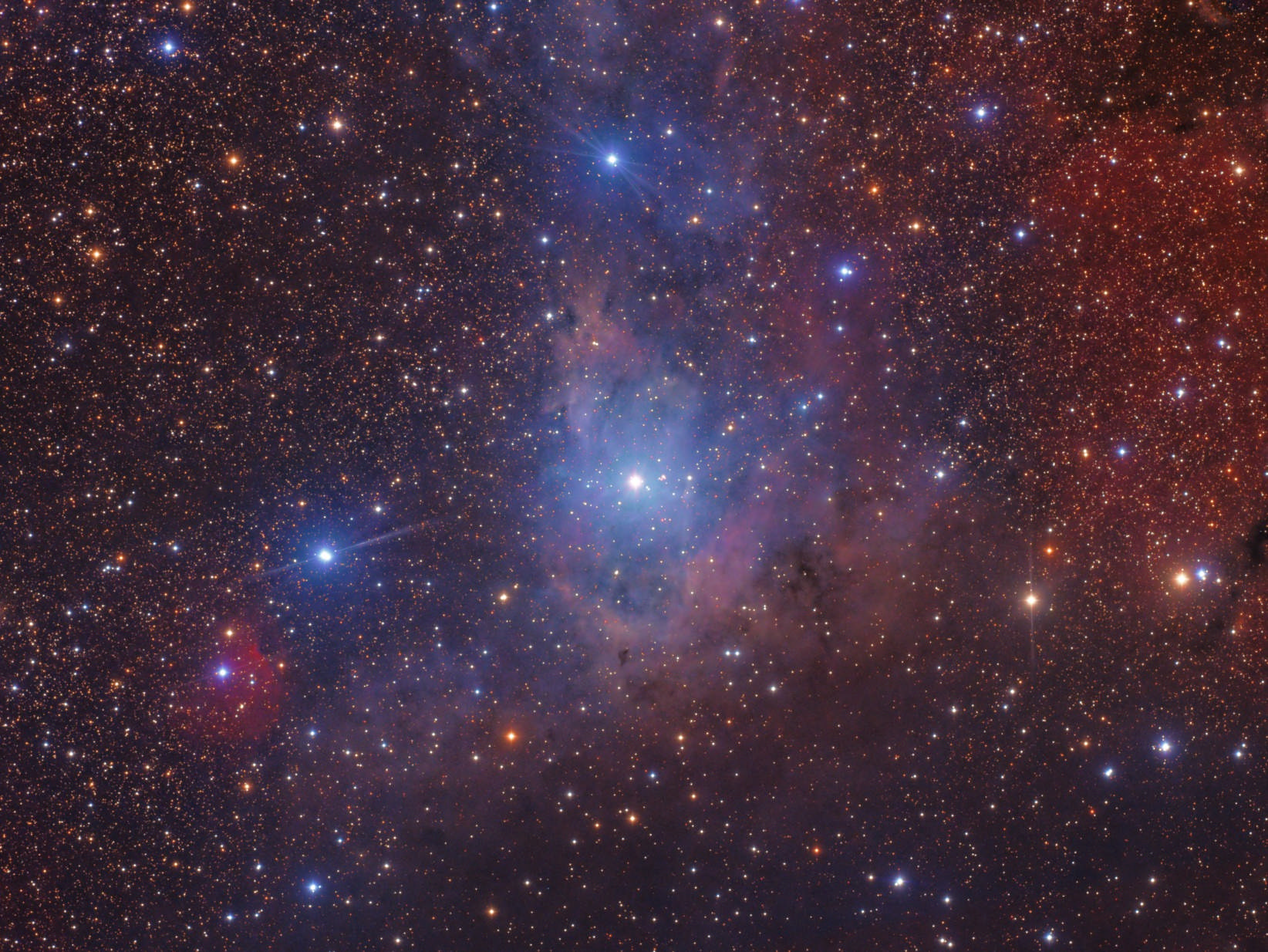 Sternkarten-Overlay (Astrometry.net)